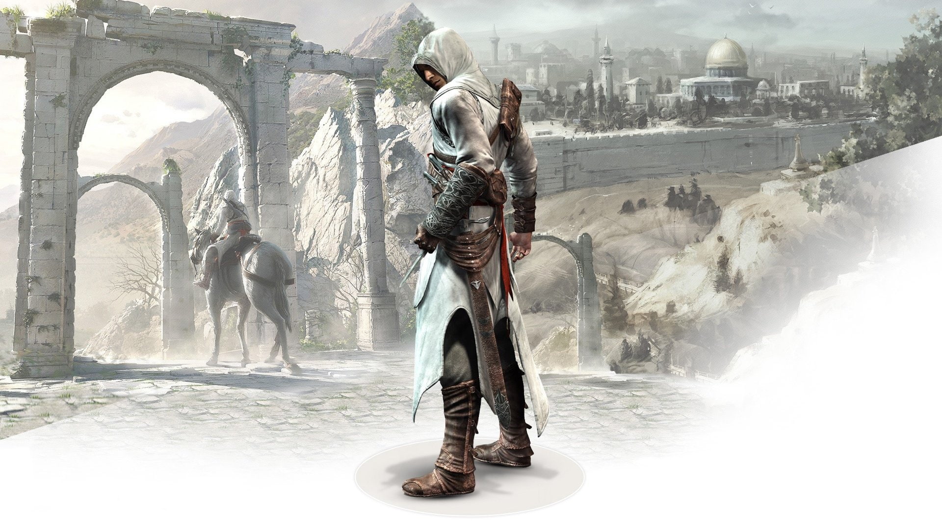 Altair (Assassins Creed), Assassins Creed, 1080P, Palestine, Altaïr Ibn-LaAhad, HD Wallpaper
