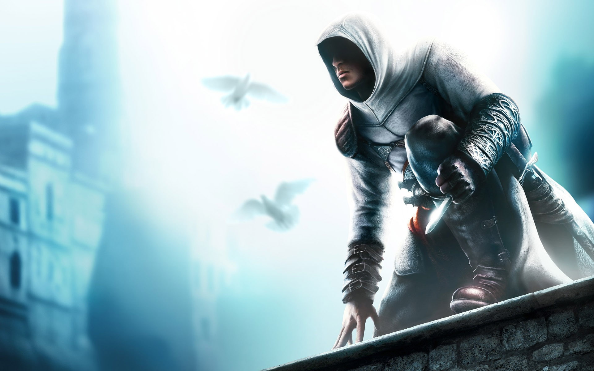 video games, Assassins Creed, Altaïr Ibn-LaAhad, 1080P, HD Wallpaper