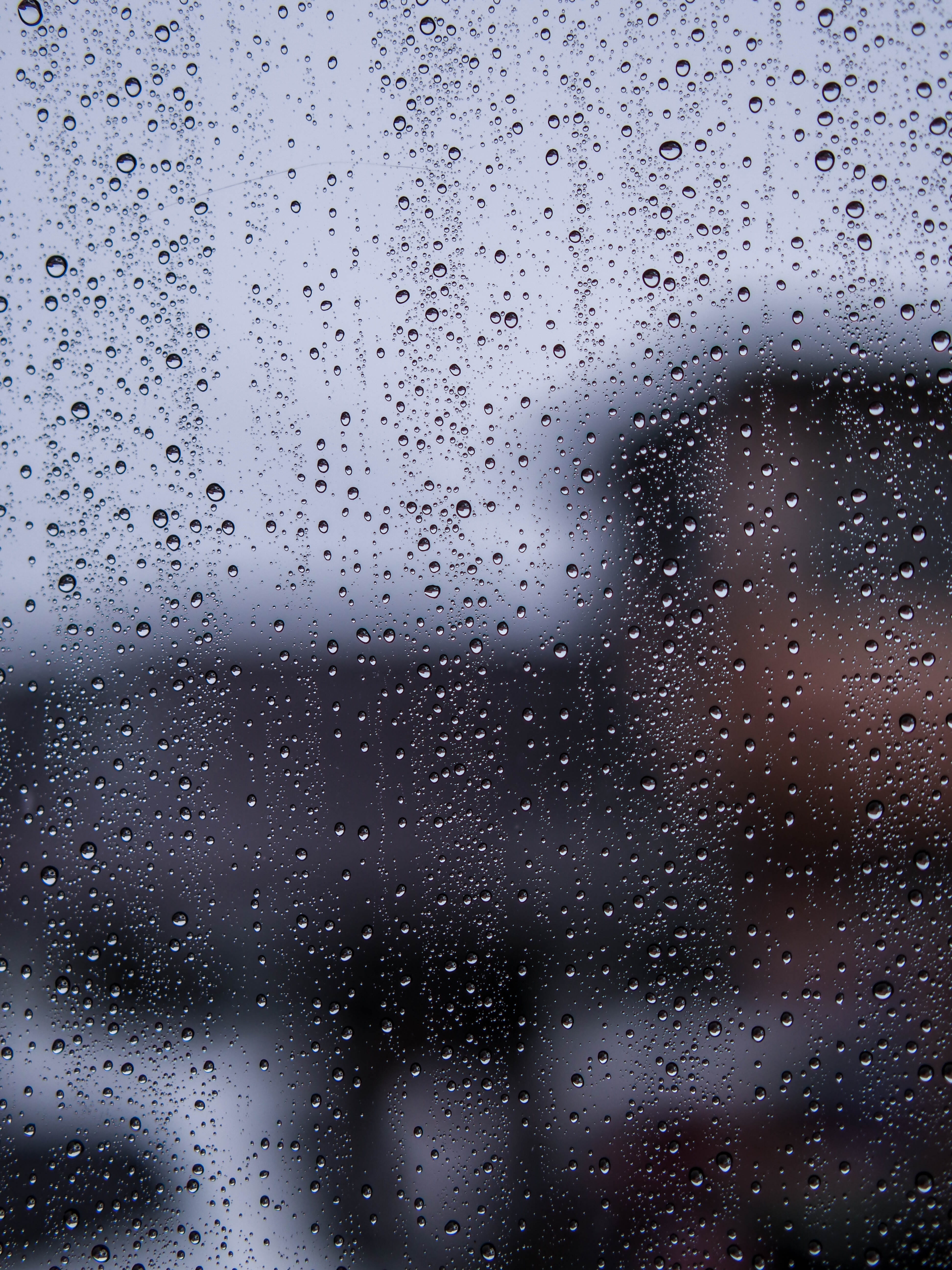 nature, full frame, backgrounds, transparent, galau, raindrop, sky, rainy season, indoors, lockscreen, water, drizzle, drop, no people, focus on foreground, Phone HD Wallpaper