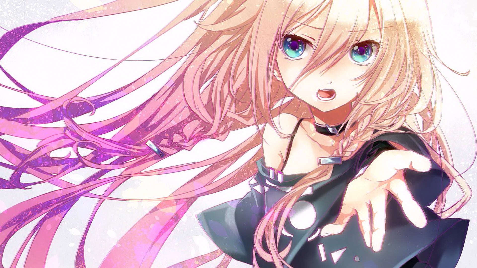 headshot, women, one person, Vocaloid, looking at camera, close-up, indoors, young women, IA (Vocaloid), young adult, 1080P, front view, hairstyle, portrait, HD Wallpaper
