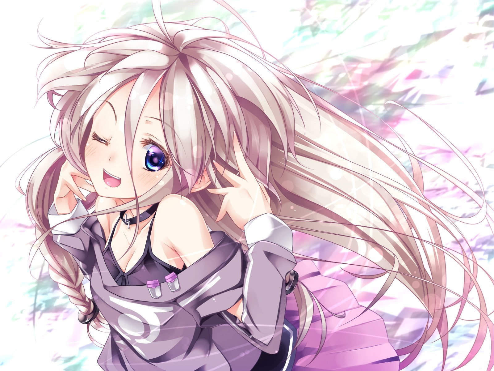 long hair, IA (Vocaloid), Vocaloid, 720P, HD Wallpaper