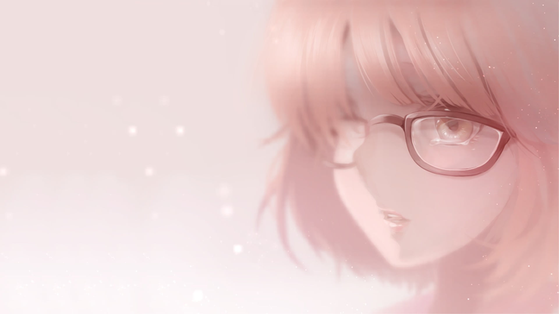close-up, 1080P, anime girls, human eye, child, looking at camera, eyewear, human body part, contemplation, looking, body part, focus on foreground, human face, HD Wallpaper
