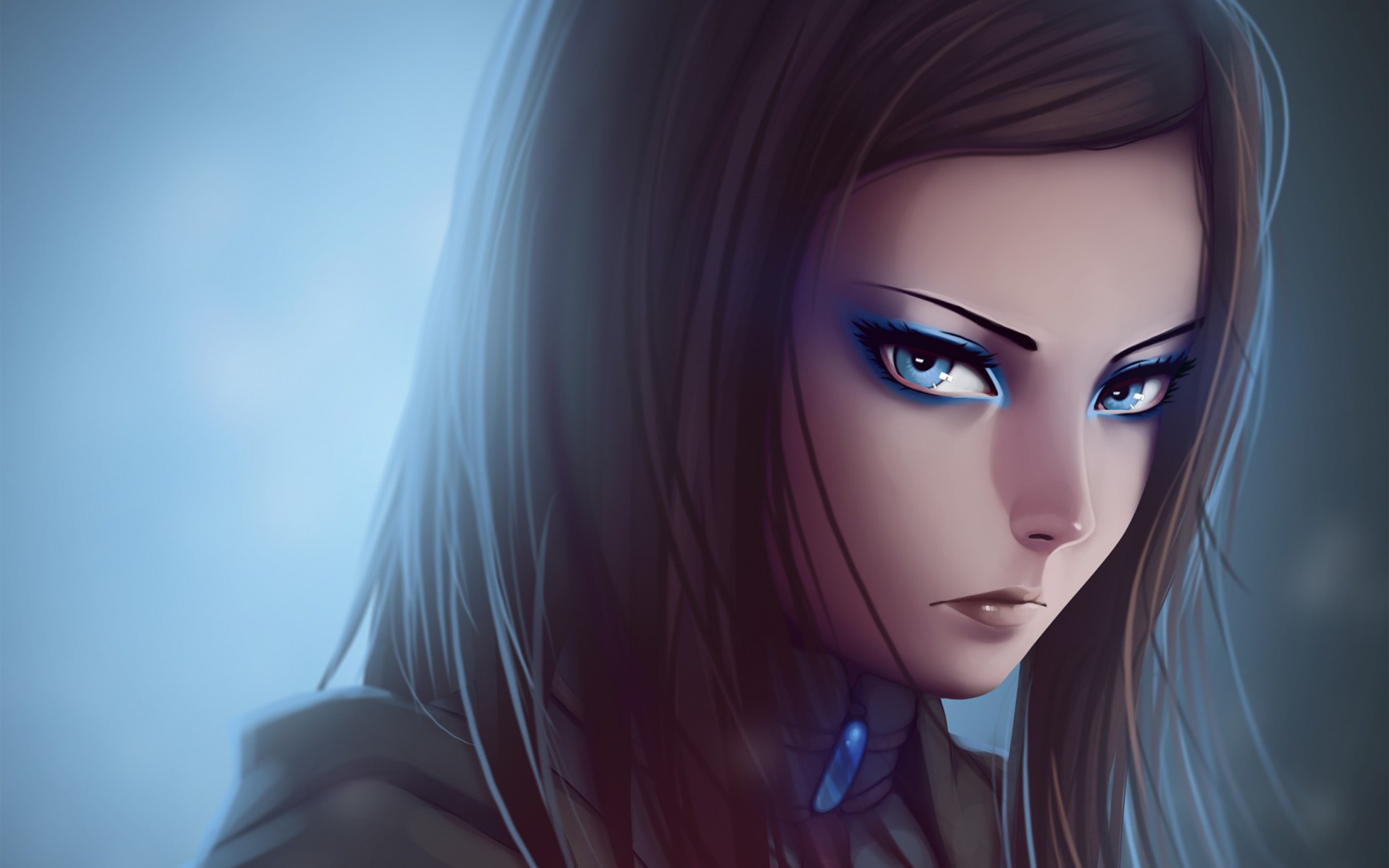 Background Ultra HD 4K, re-l mayer backgrounds, anime, girl, ergo proxy, 4K, HD Wallpaper