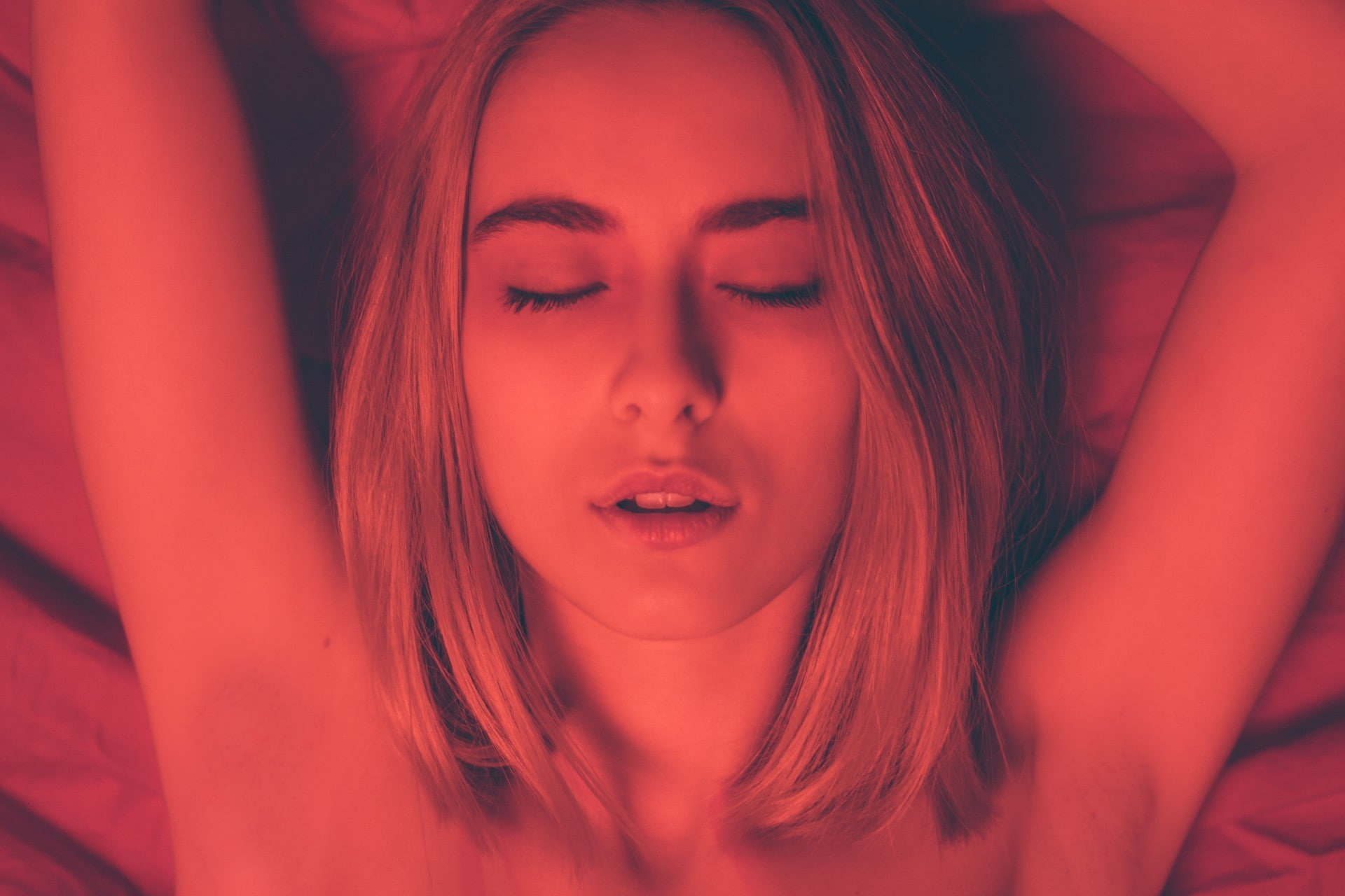 1080P, open mouth, women, closed eyes, armpits, HD Wallpaper