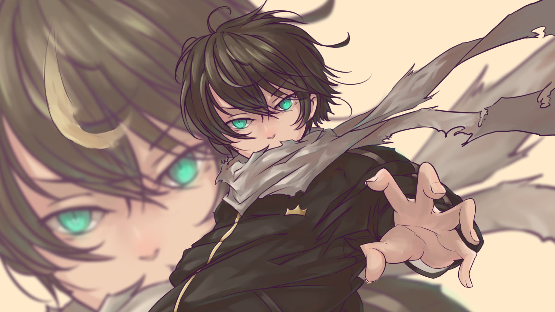 characterwallpaper, Anime, brown, 1080P, Yato (Noragami), Noragami, haired, HD Wallpaper