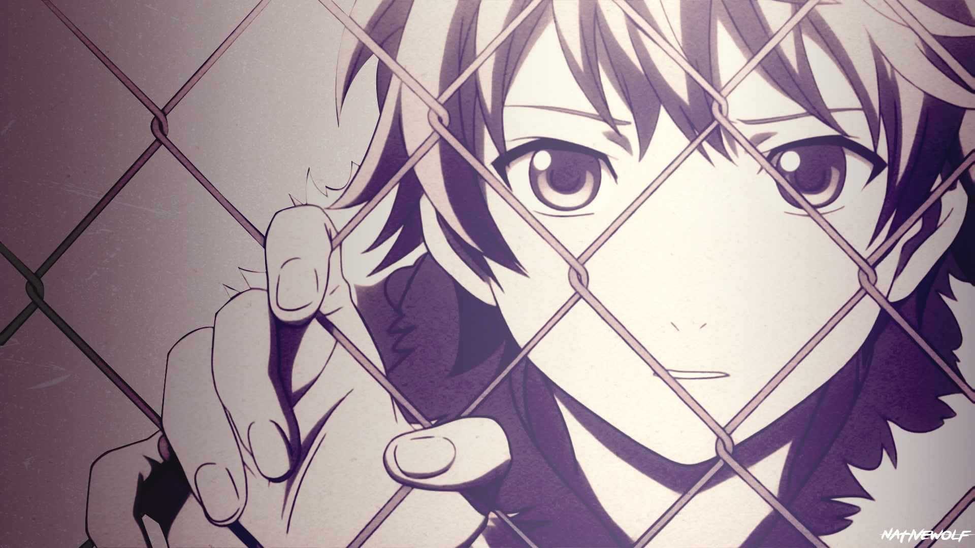 manga, Noragami, Photoshop, NativeWolf, 1080P, love, anime, Yukine (Noragami), texture, HD Wallpaper