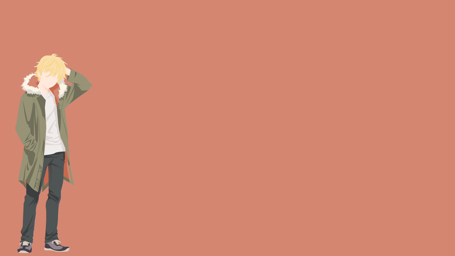 Minimalist, 1080P, Noragami, Anime, Yukine (Noragami), HD Wallpaper
