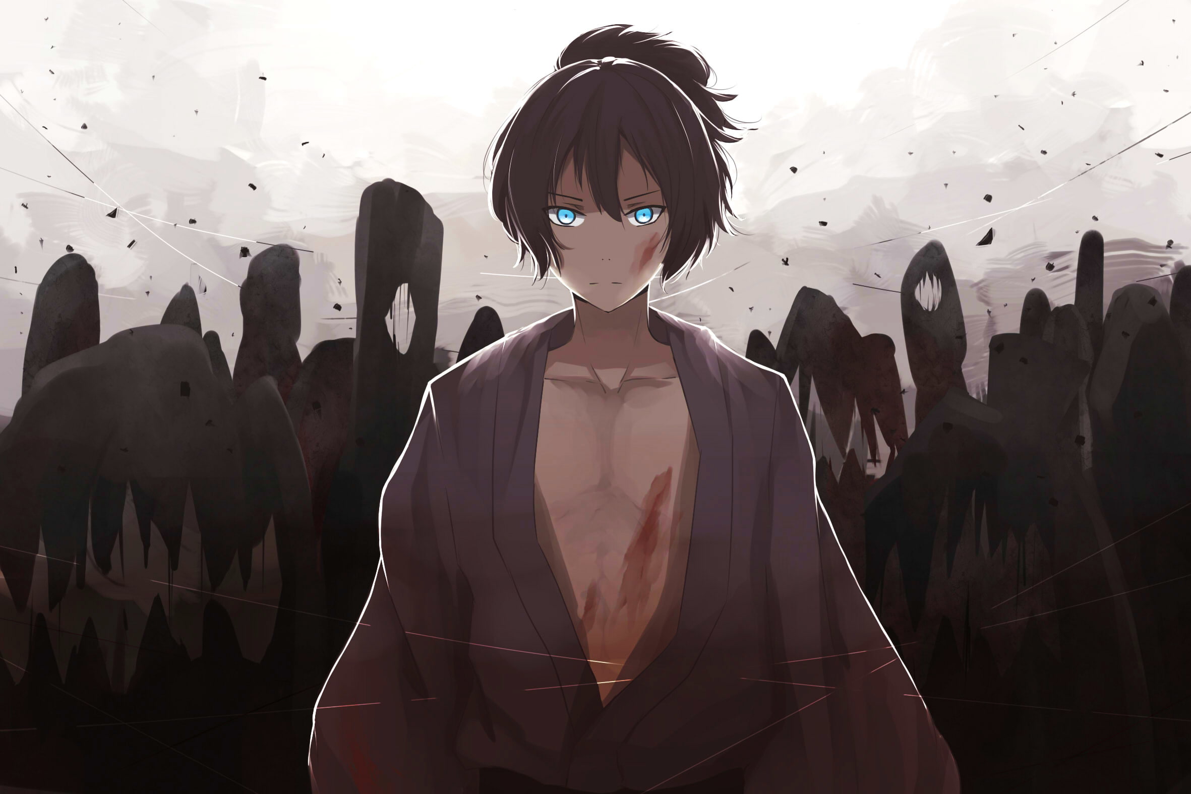 noragami, yato, man, 1080P, HD Wallpaper