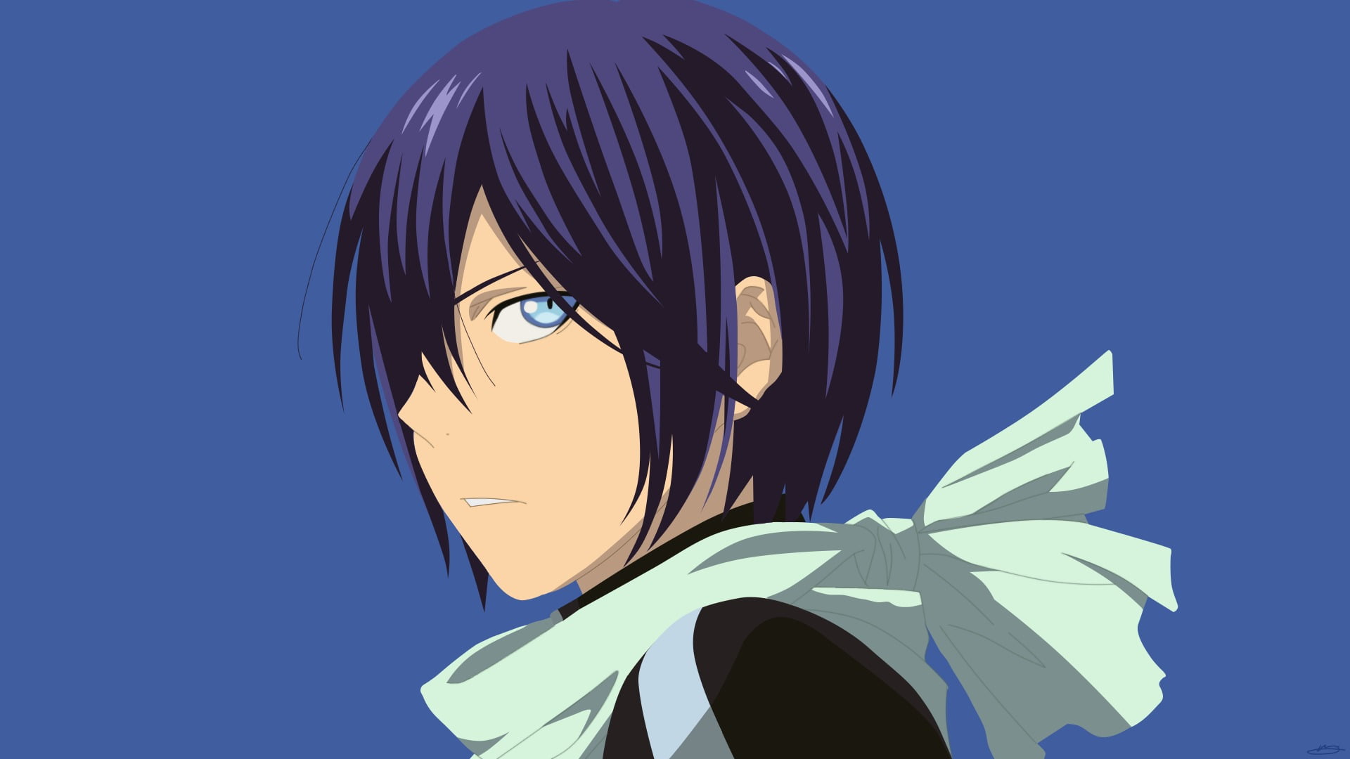 representation, Yato (Noragami), one person, sky, fashion, young adult, anime boys, clear sky, young women, portrait, women, creativity, glasses, nature, HD Wallpaper