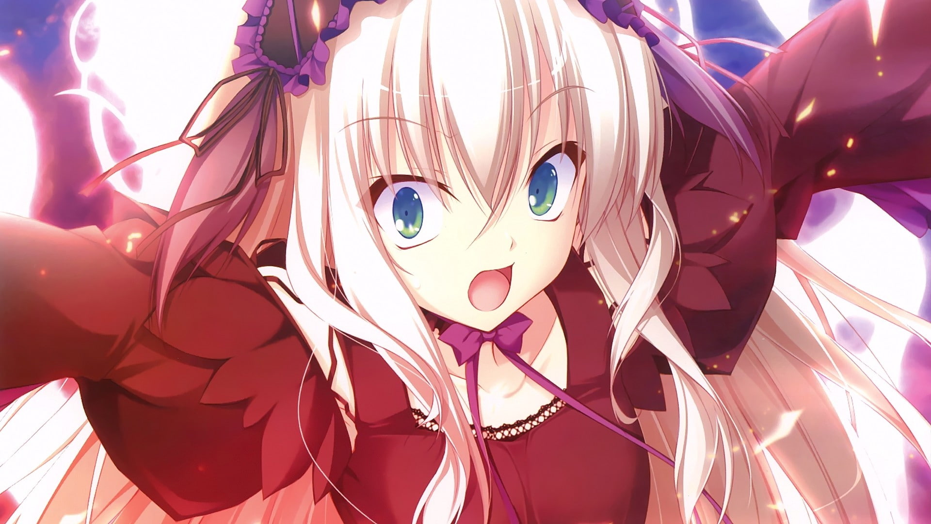 celebration, day, close-up, open mouth, creativity, decoration, art and craft, anime, 11 eyes, visual novel, disguise, craft, representation, no people, HD Wallpaper