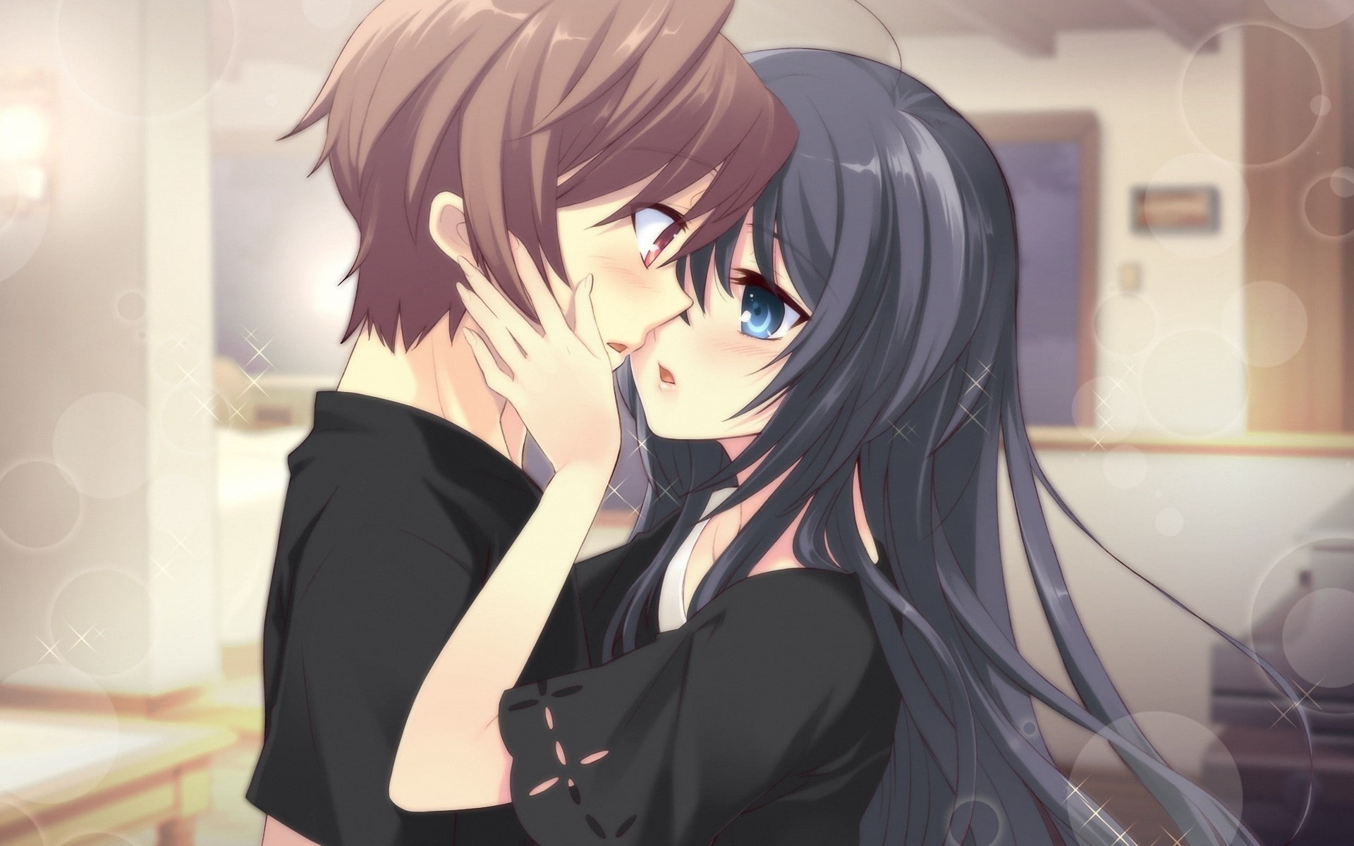 visual novel, Flyable Heart, anime girls, anime, 1080P, anime boys, HD Wallpaper