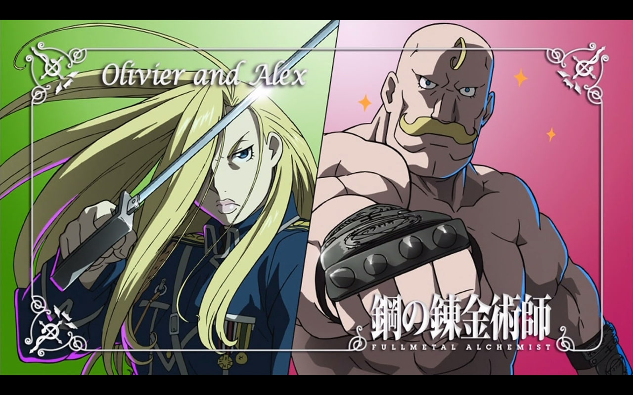 metal, full, alchemist, olivier, 720P, art, louis, alex, fullmetal, hd, anime, armstrong, mira, Fullmetal Alchemist, Alex Louis Armstrong, HD Wallpaper