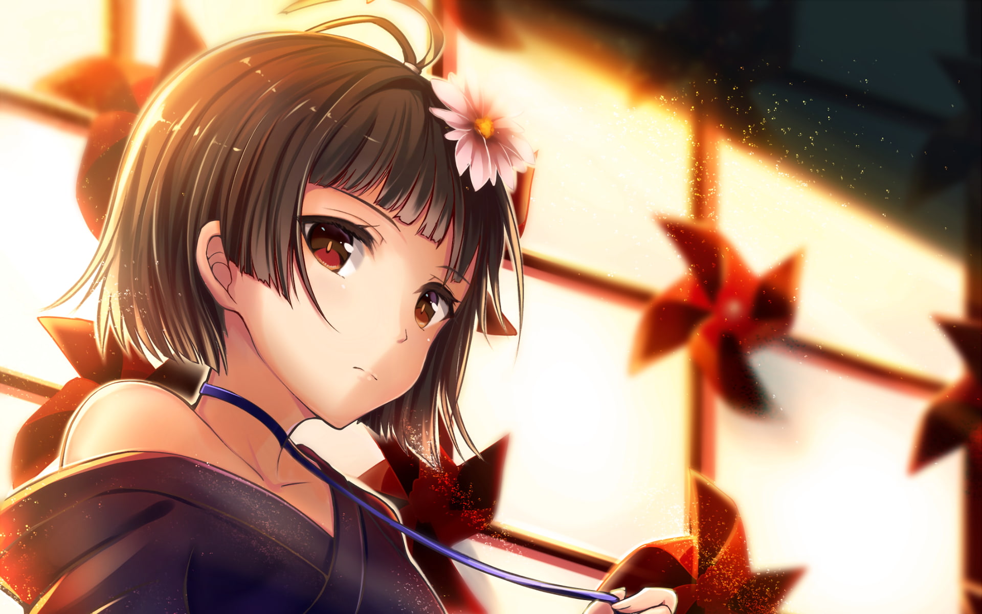 1080P, Kabaneri of the Iron Fortress, Mumei, HD Wallpaper