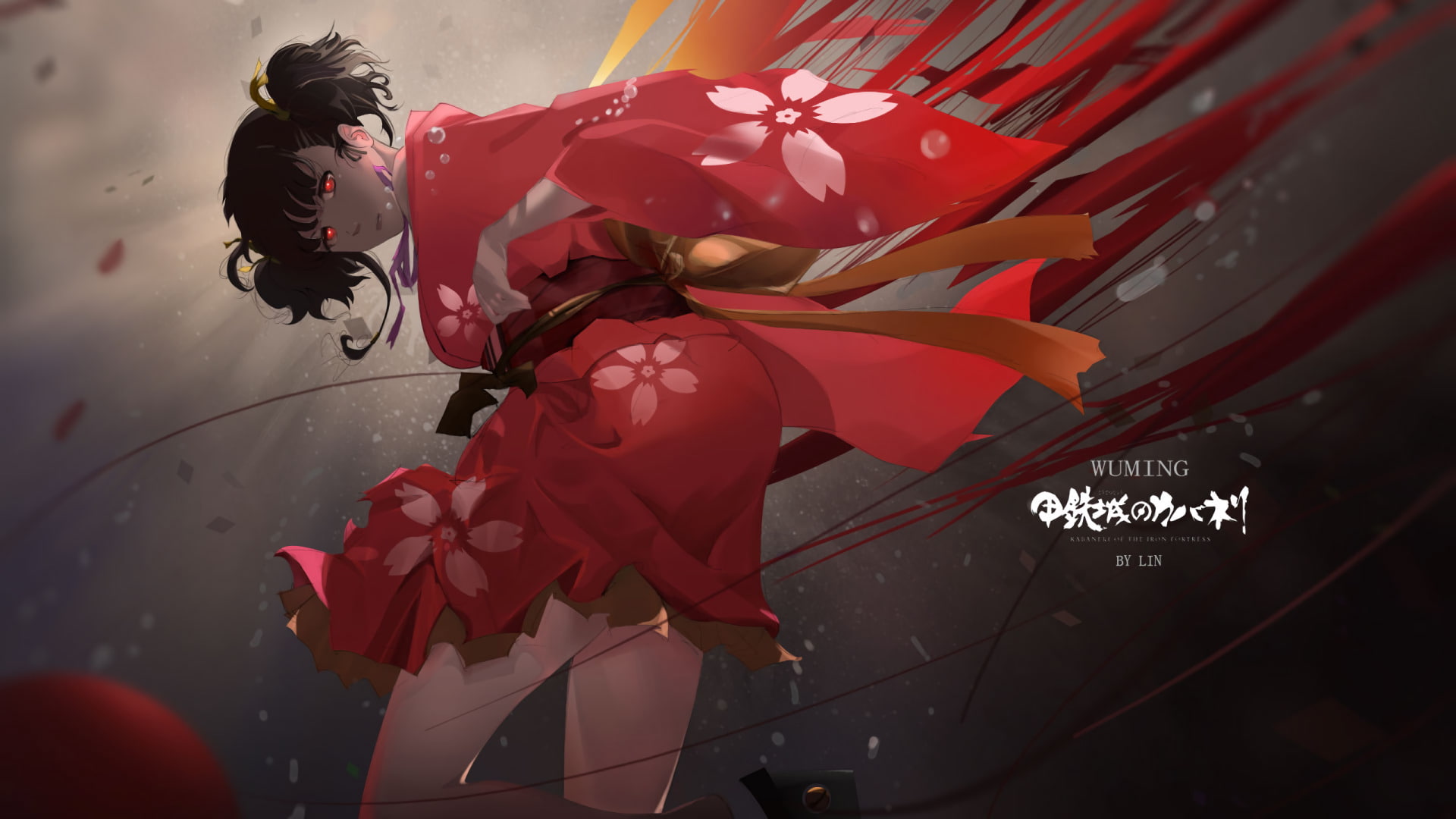 Kabaneri of the Iron Fortress, Koutetsujou no Kabaneri, Mumei (Kabaneri of the Iron Fortress), 1080P, Anime, HD Wallpaper