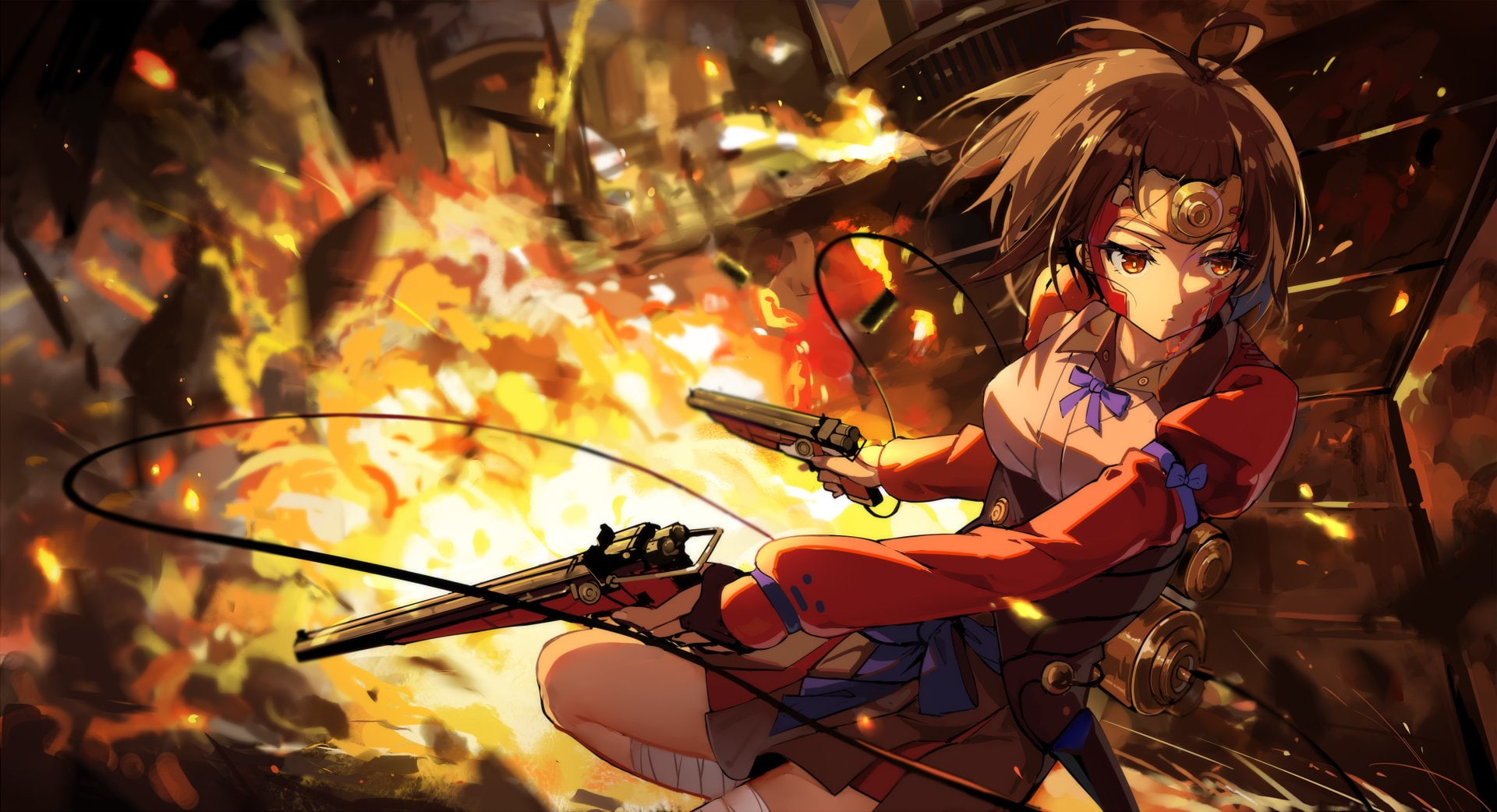 Mumei (Kabaneri of the Iron Fortress), Kabaneri of the Iron Fortress, Anime, 1080P, HD Wallpaper