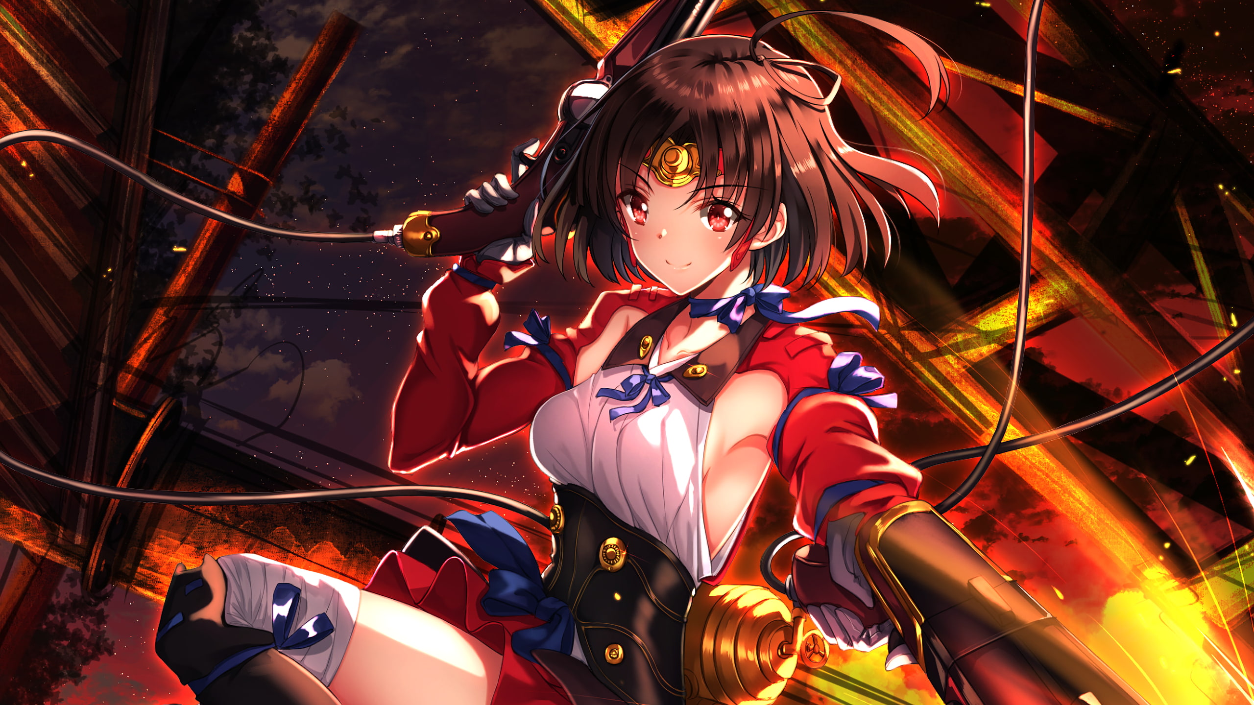 Kabaneri of the Iron Fortress, Mumei, 2K, HD Wallpaper