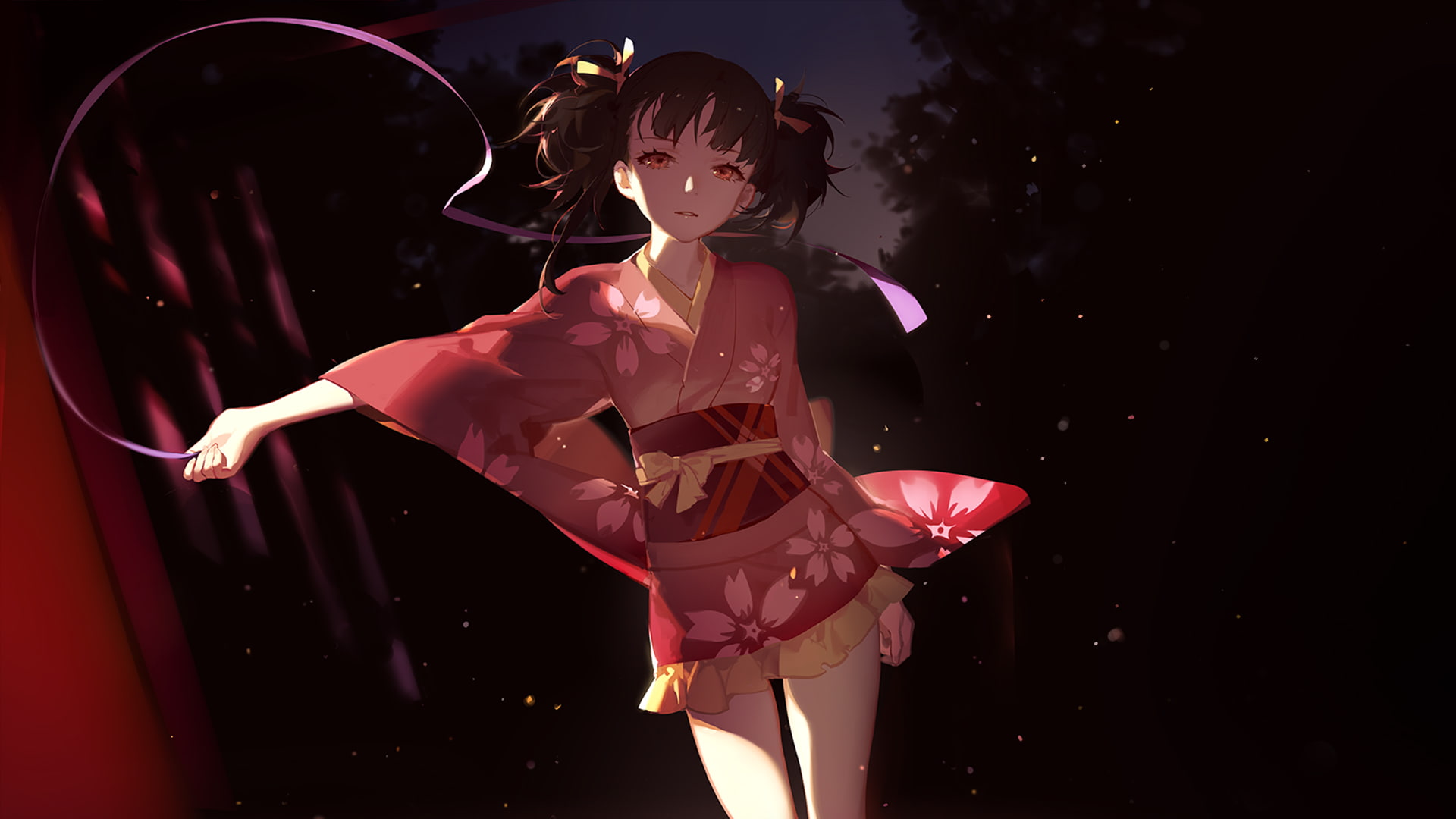 Mumei, Kabaneri of the Iron Fortress, 1080P, ribbon, anime girls, anime, HD Wallpaper