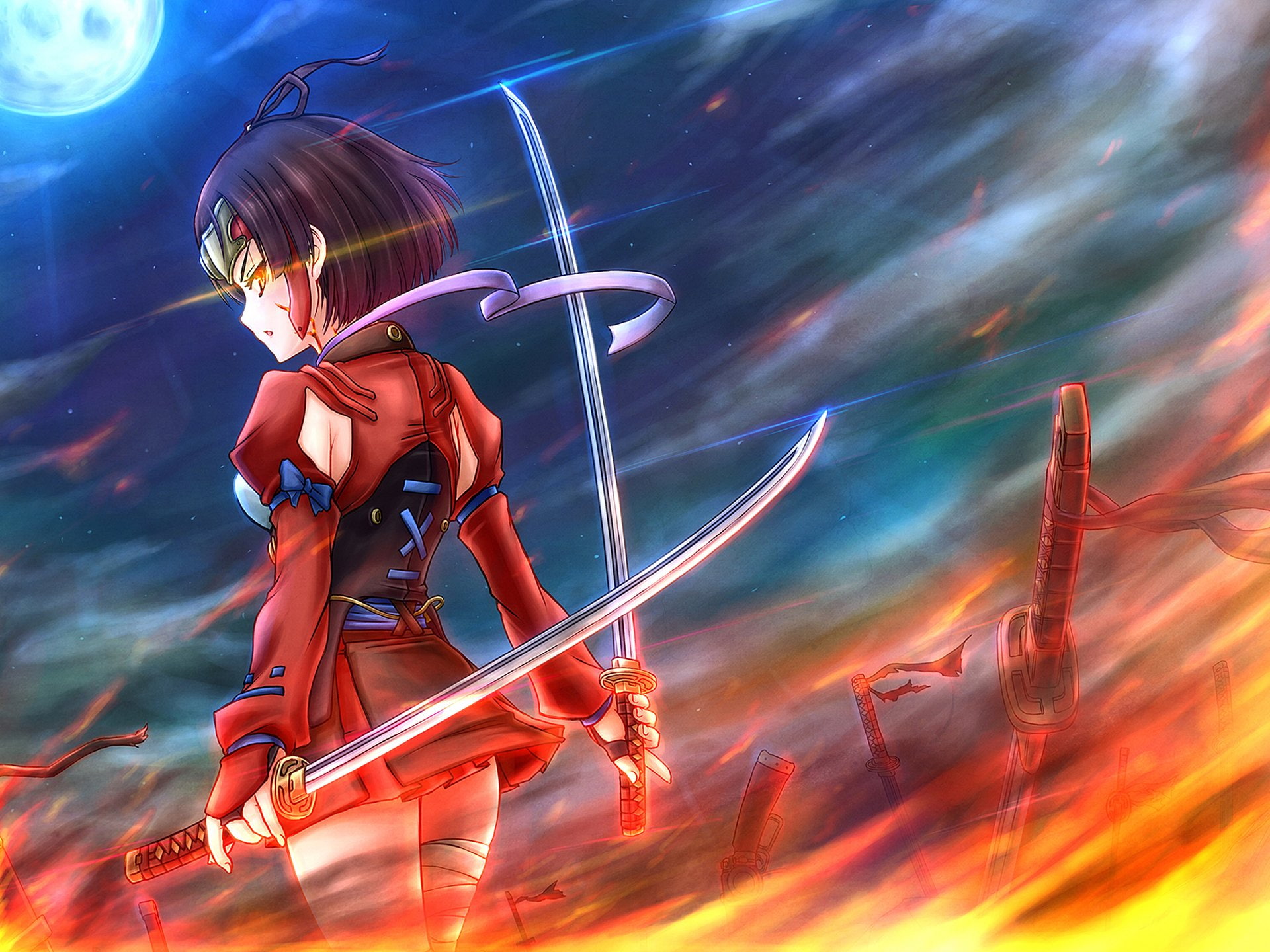 Kabaneri of the Iron Fortress, Anime, Mumei (Kabaneri of the Iron Fortress), 1080P, HD Wallpaper