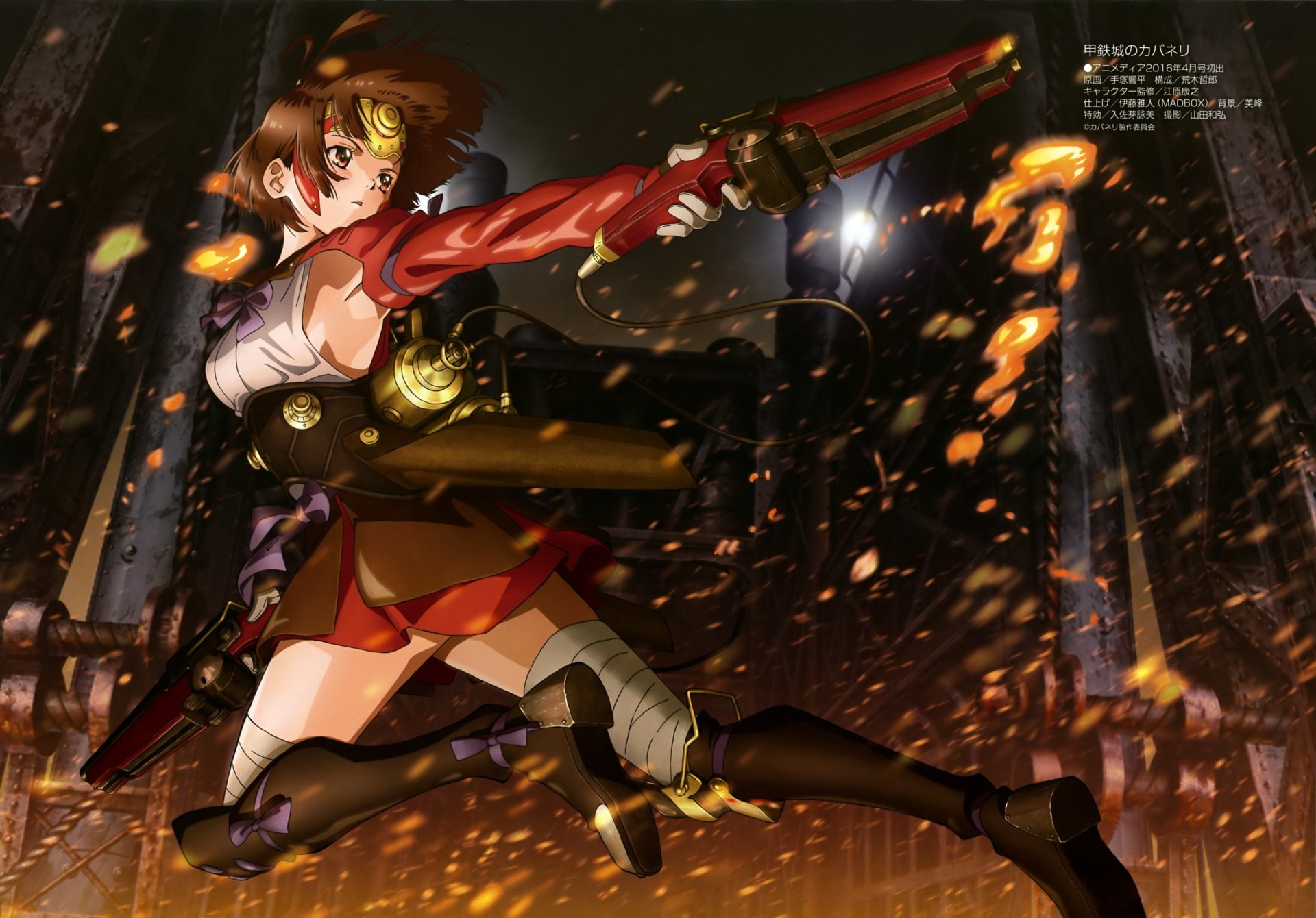 1080P, Kabaneri of the Iron Fortress, Anime, Mumei (Kabaneri of the Iron Fortress), HD Wallpaper