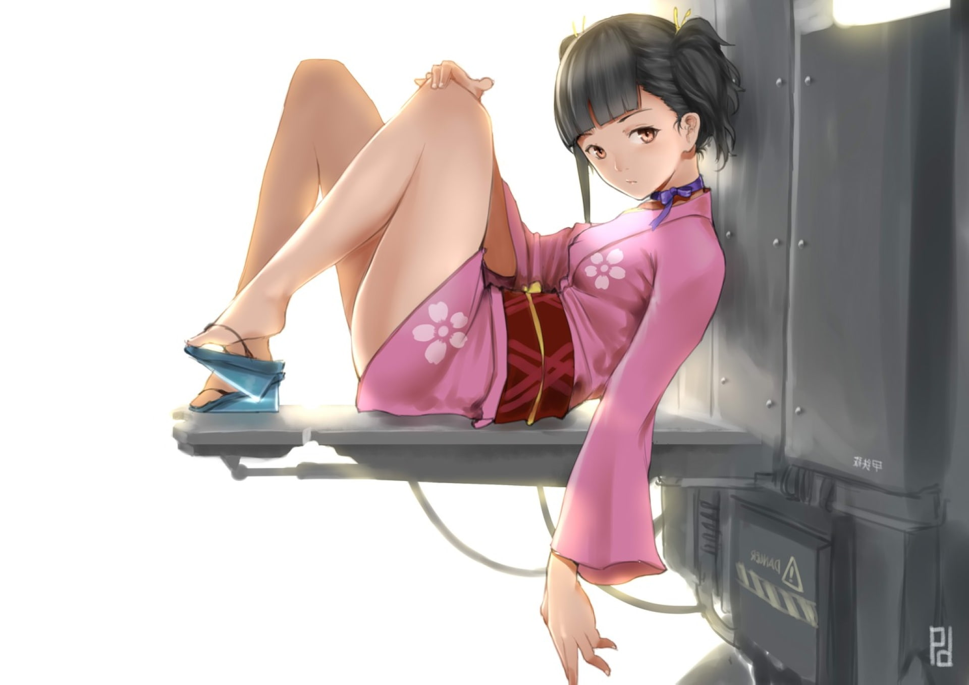 Koutetsujou no Kabaneri, anime girls, 1080P, Mumei, HD Wallpaper