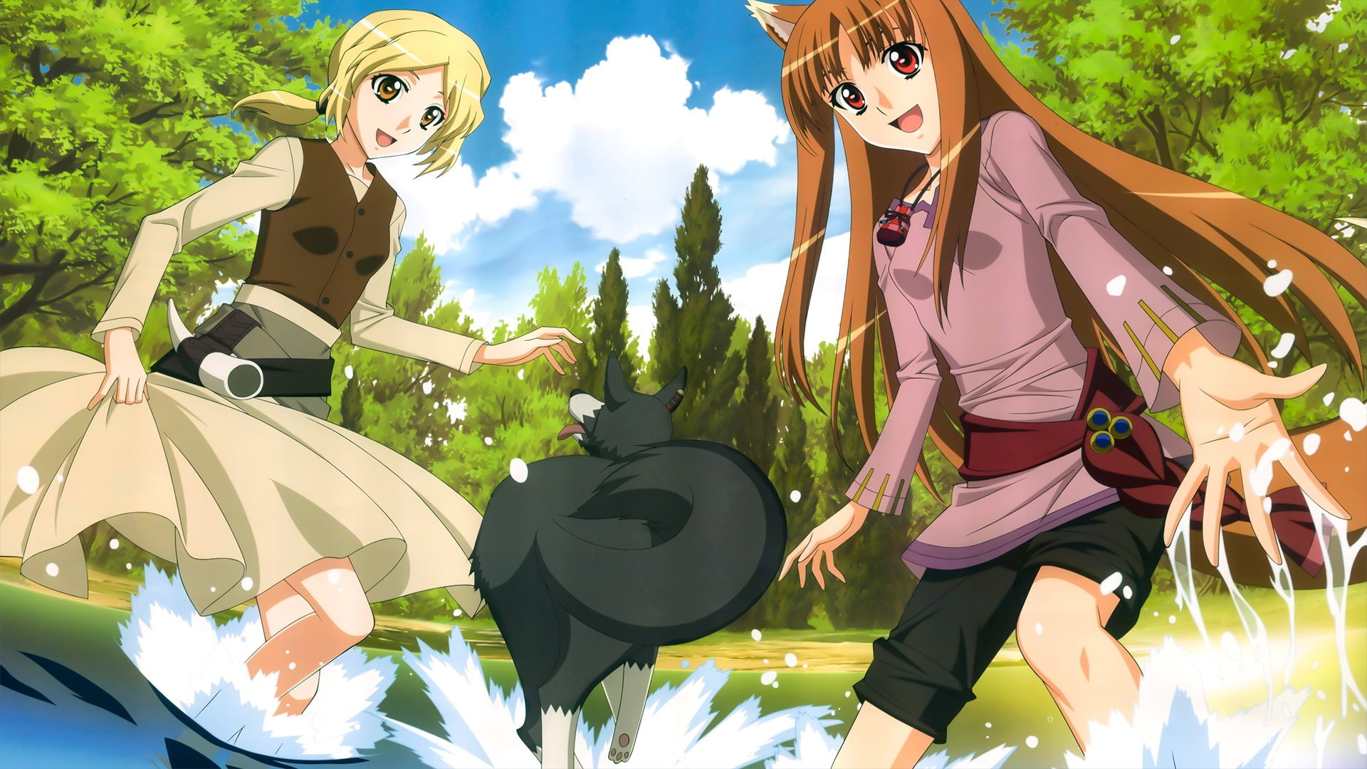 Holo (Spice and Wolf), Anime, 1080P, Nora Arendt, Spice and Wolf, HD Wallpaper
