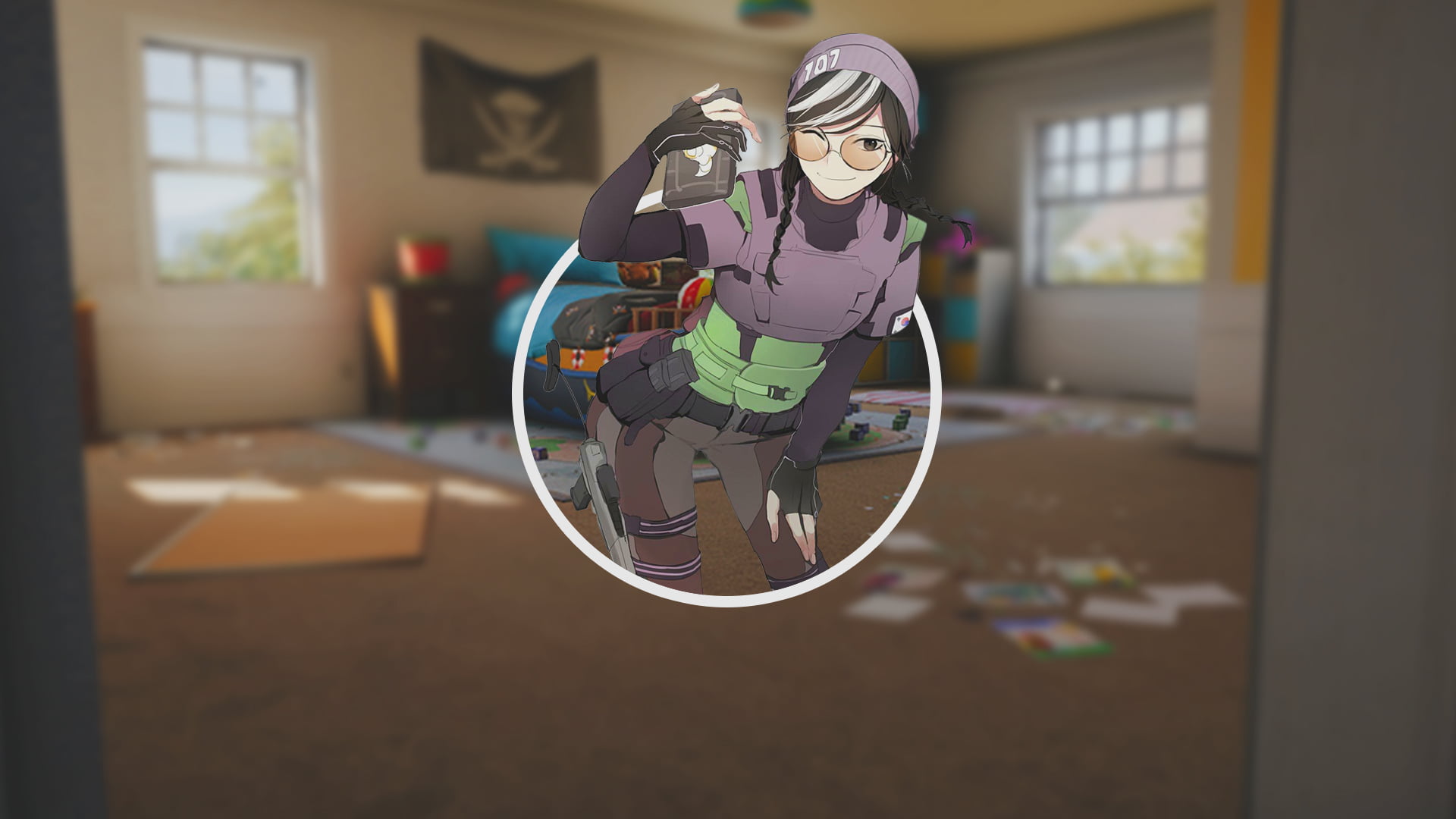 1080P, Rainbow 6: Siege, anime girls, anime, Rainbow Six, HD Wallpaper