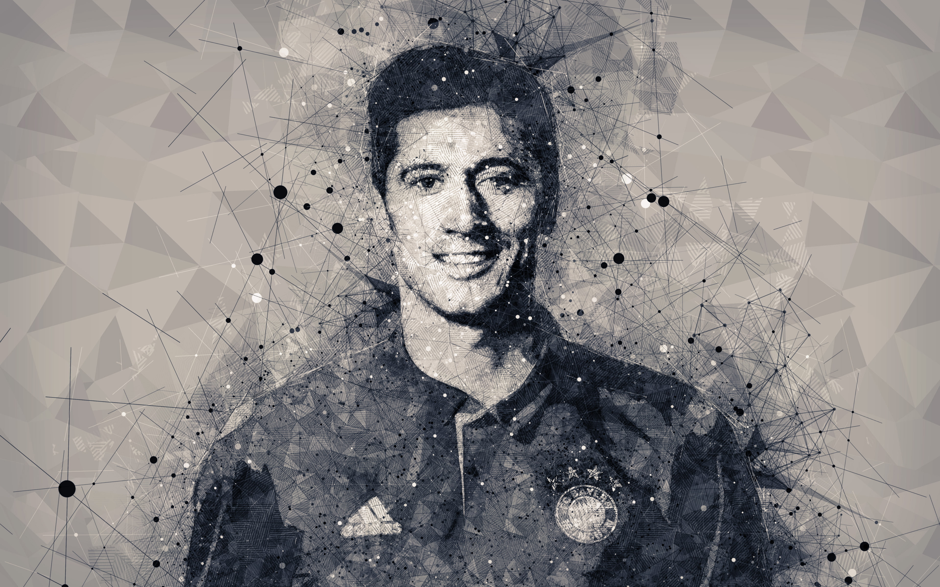 FC Bayern Munich, Polish, 4K, Robert Lewandowski, Soccer, HD Wallpaper