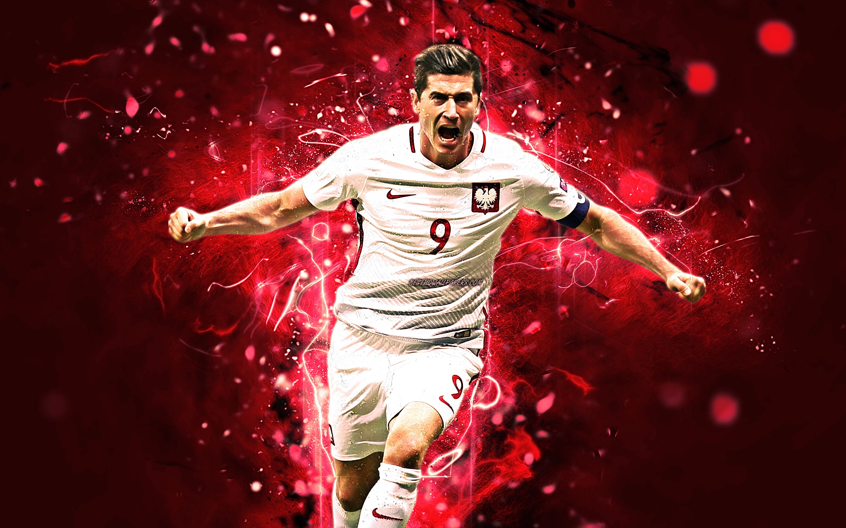 Robert Lewandowski, Footballer, Polish, 2K, Soccer, HD Wallpaper