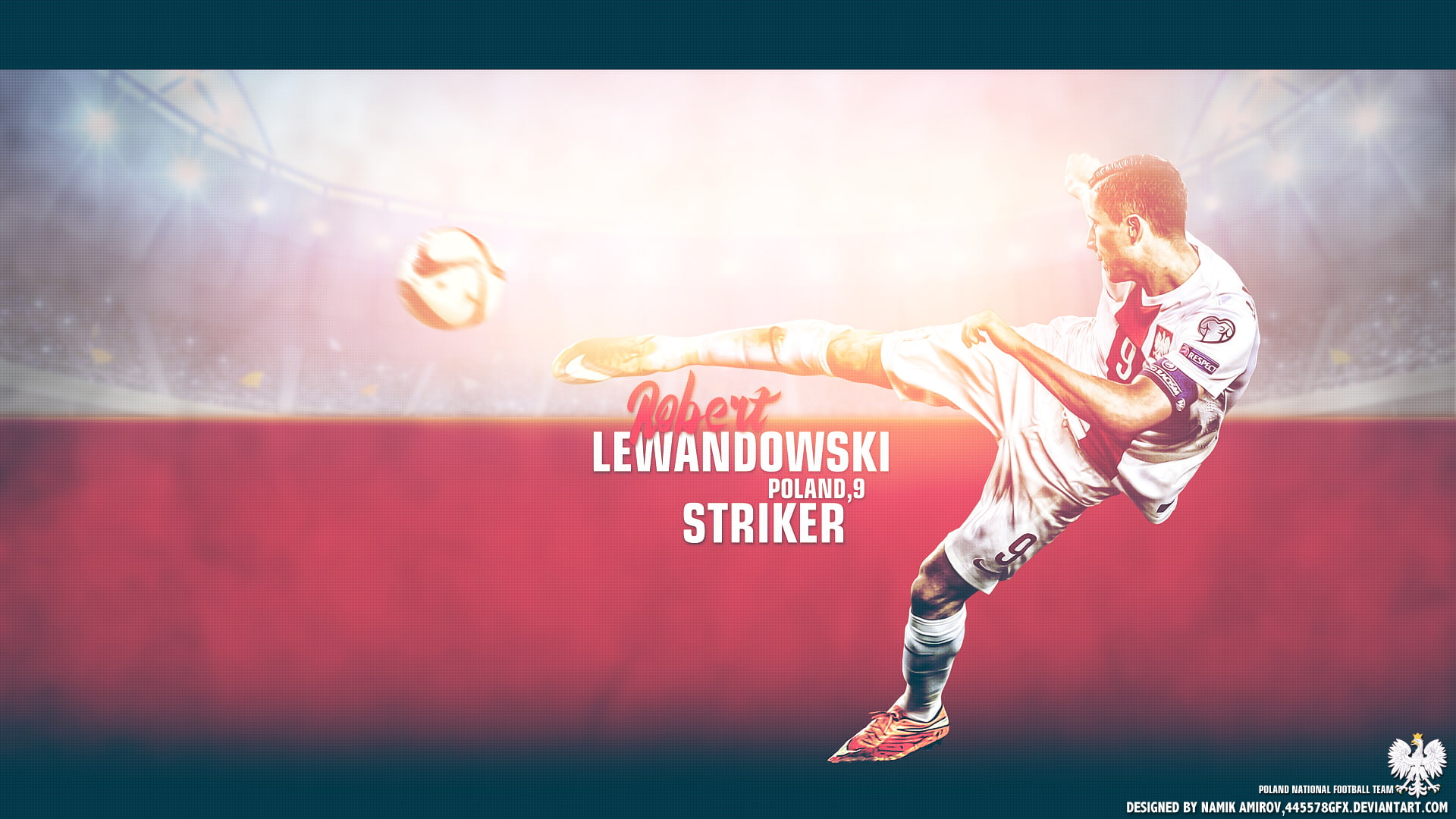 1080P, Soccer, Robert Lewandowski, Polish, HD Wallpaper