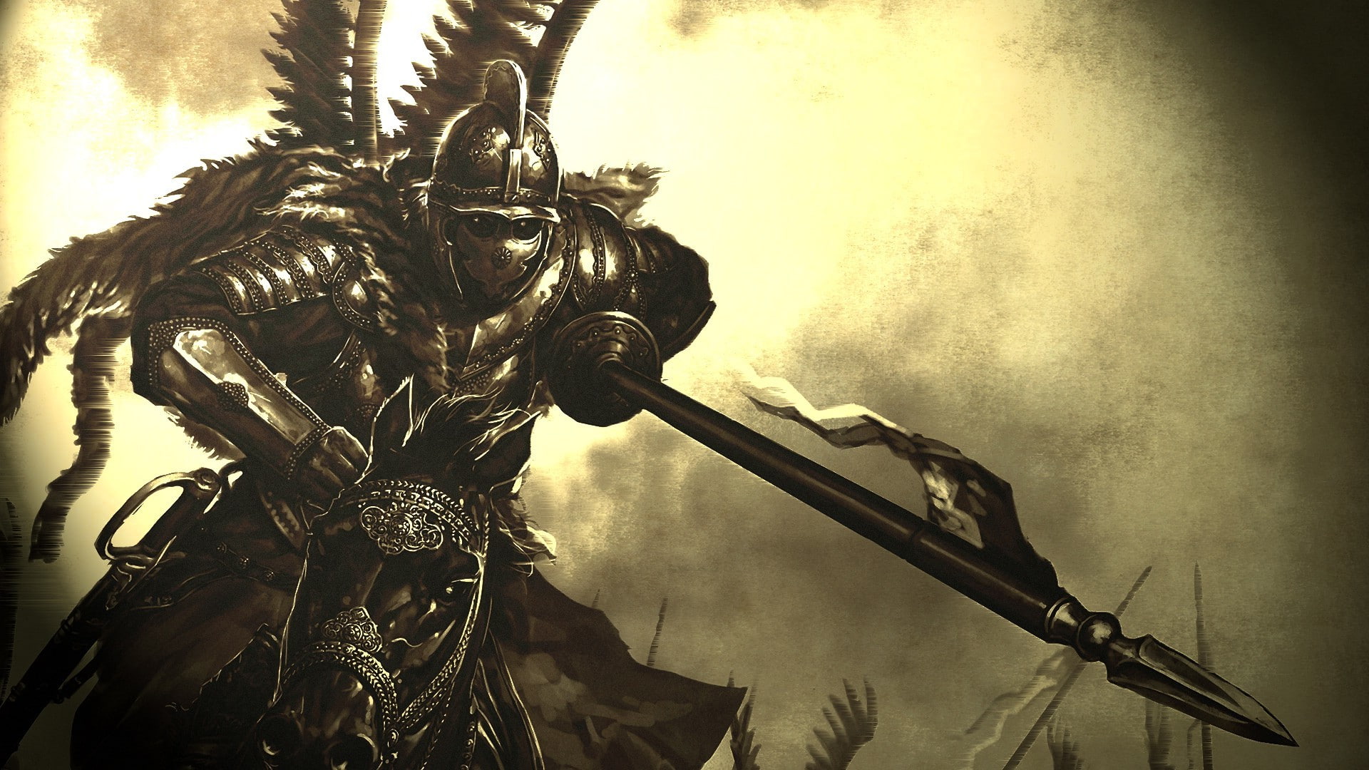horse, 1080P, military, Polish Hussar, Poland, HD Wallpaper
