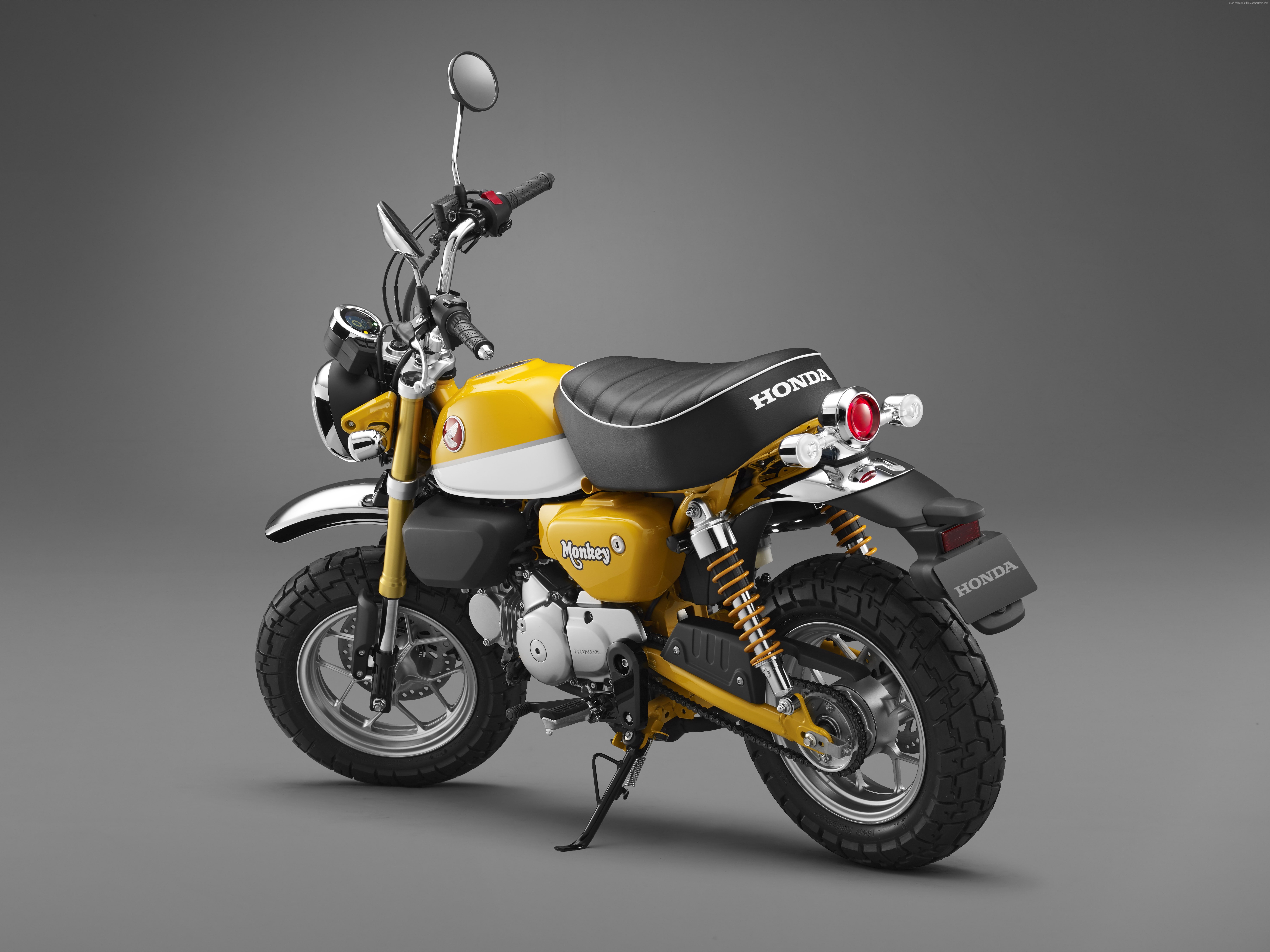 8k, 5K, Honda Monkey 125, HD Wallpaper