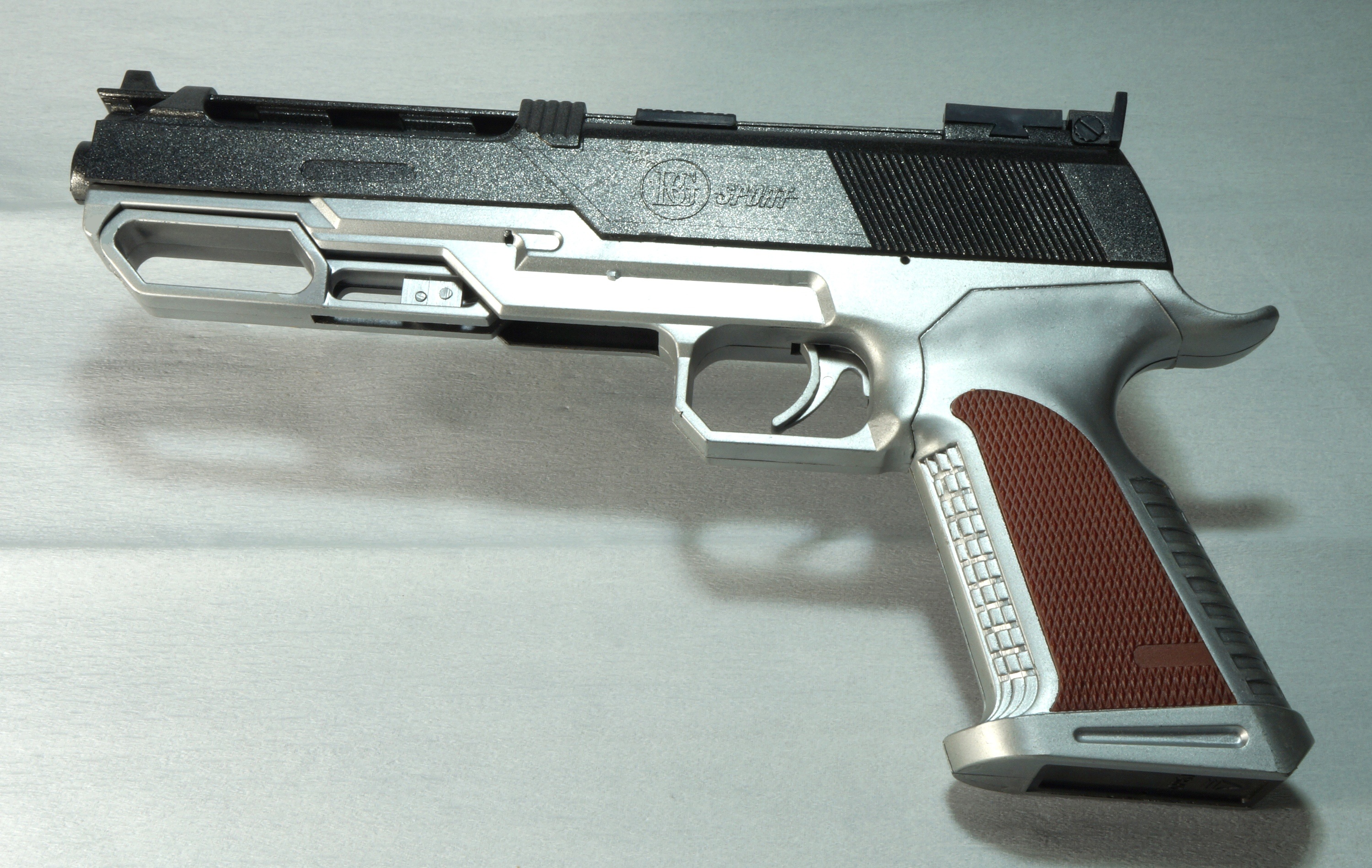 no people, safety, firearm, indoors, plastic, war, close-up, security, communication, cop, high angle view, trigger, social issues, weapon, bullet, pistol, HD Wallpaper