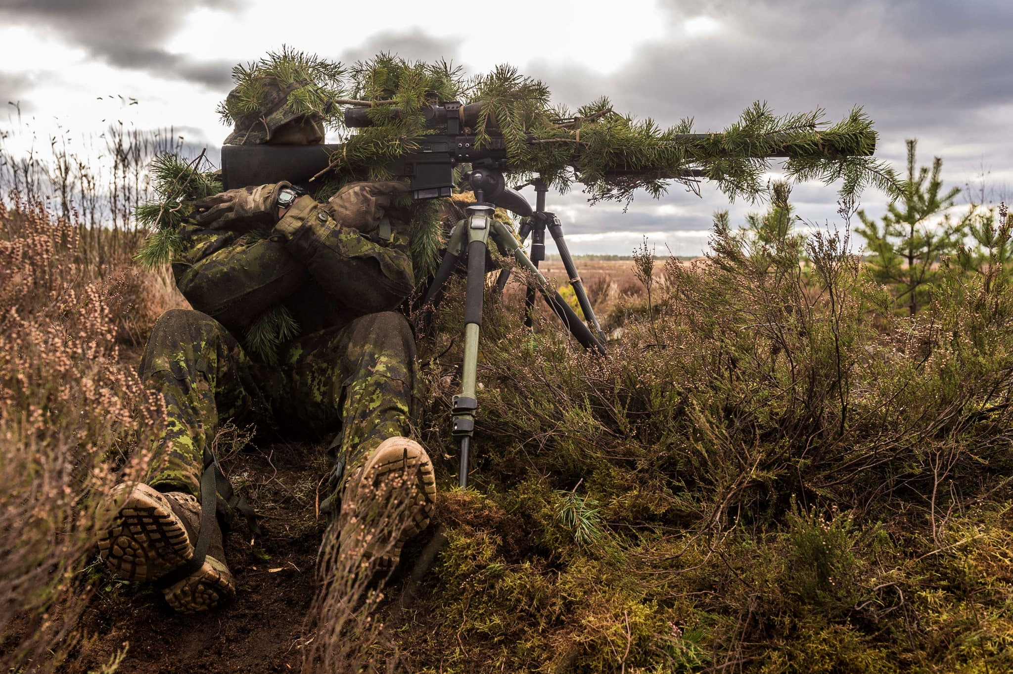 Camouflage, Soldier, 1080P, Weapon, Military, Sniper, Sniper Rifle, HD Wallpaper