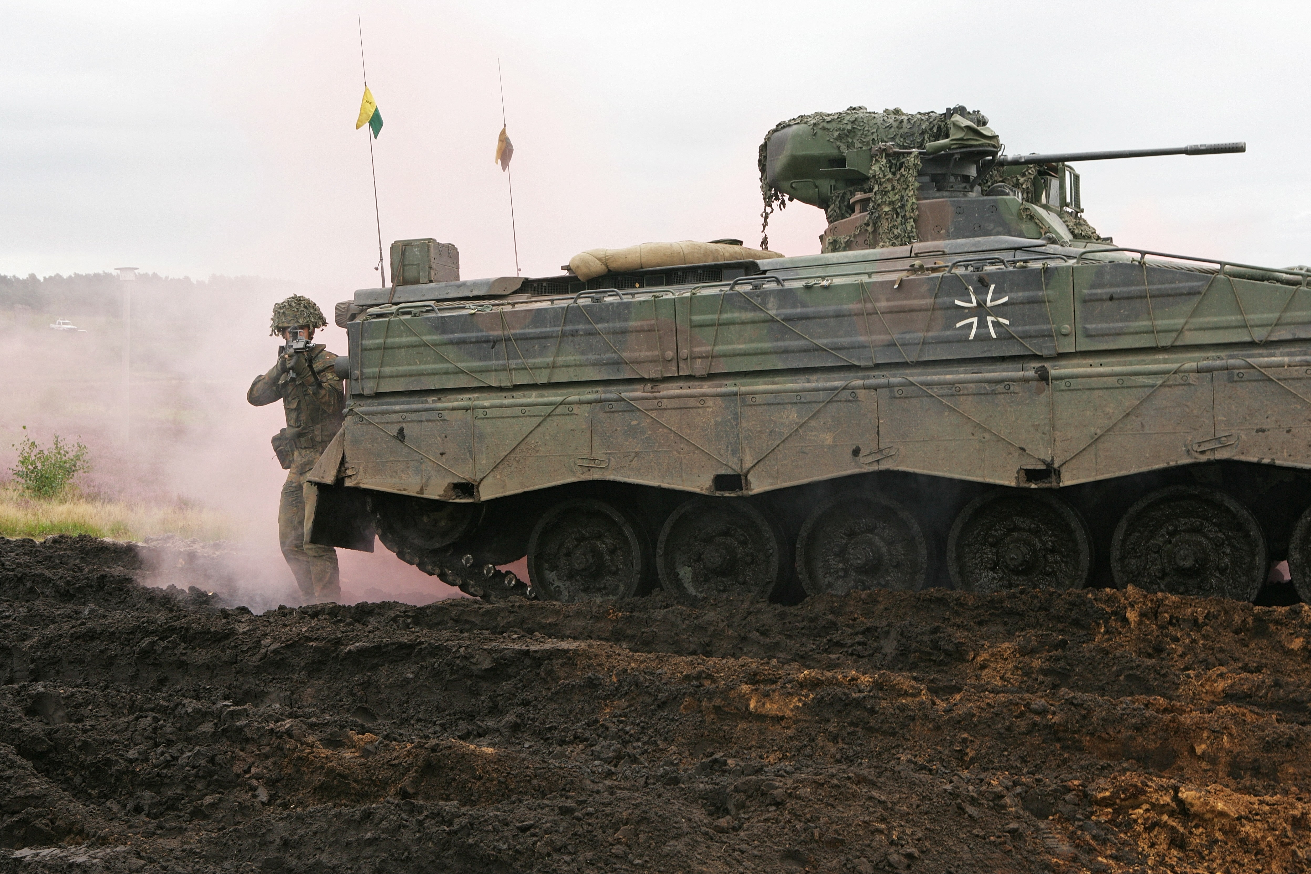 Marder, soldier, dirt, Bundeswehr, IFV, infantry fighting vehicle, 4K, HD Wallpaper