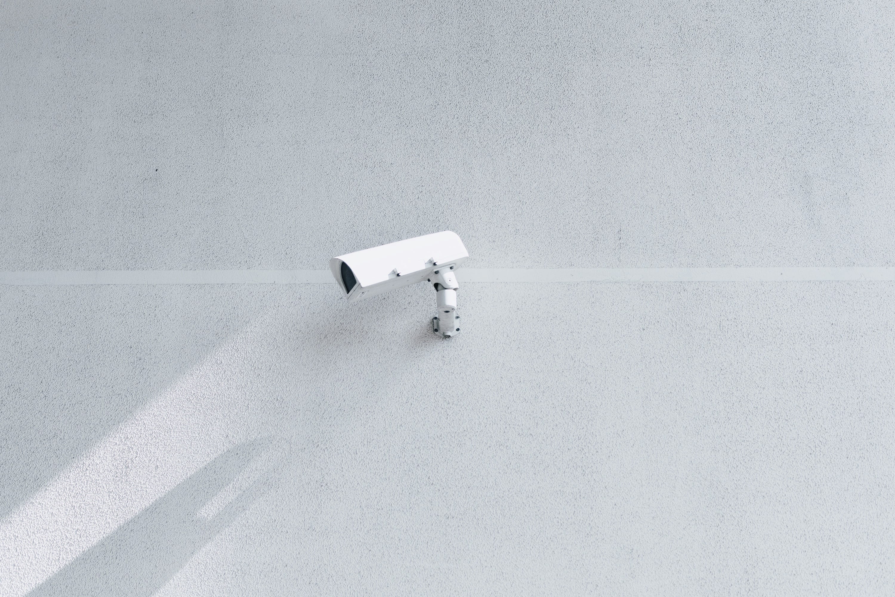 no People, control, security, 2K, single object, security camera, protection, box, high angle view, bullet, white color, snow, safety, left, built structure, HD Wallpaper