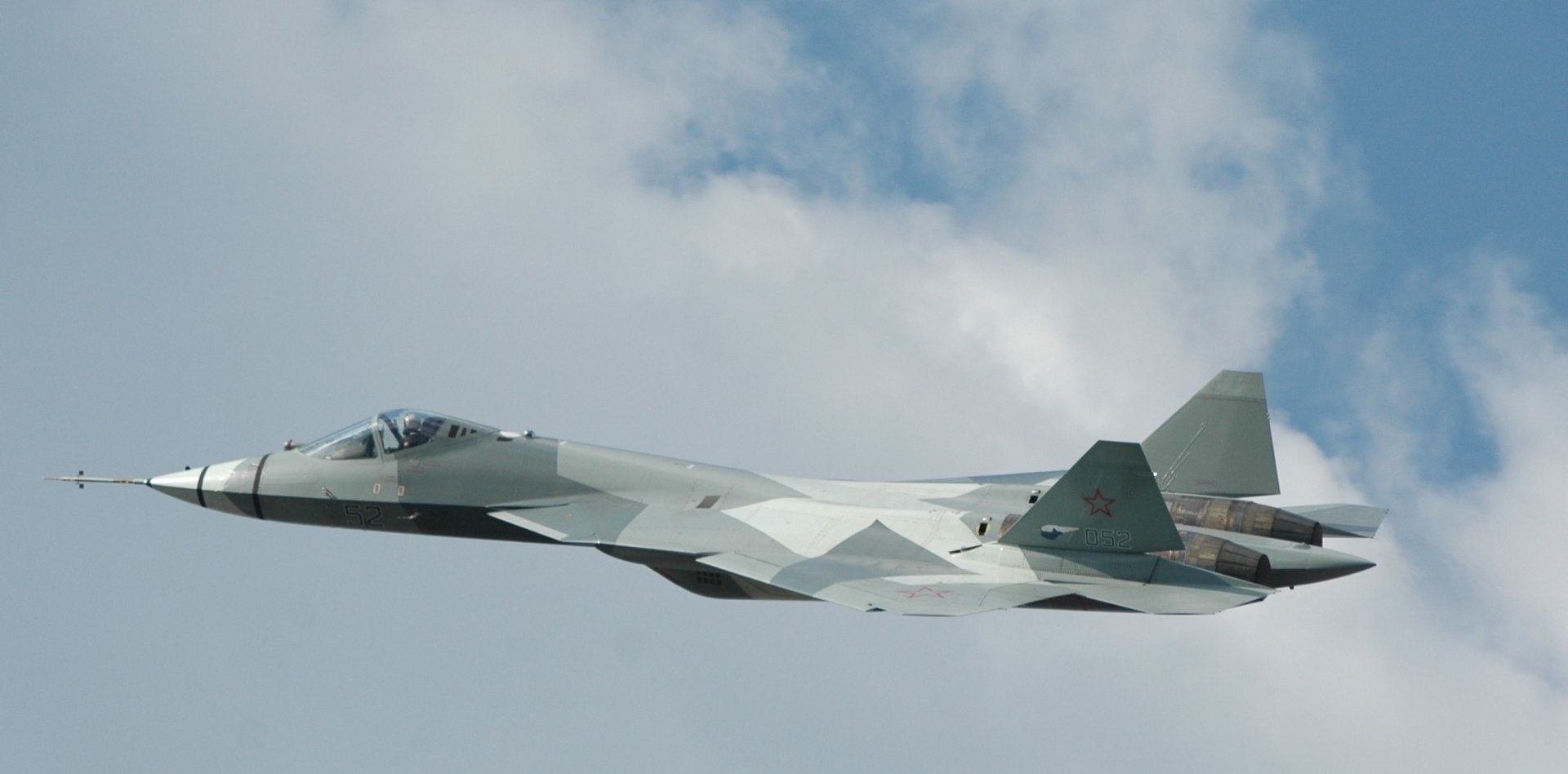 1080P, Jet, Jet Fighters, Sukhoi Su-57, HD Wallpaper