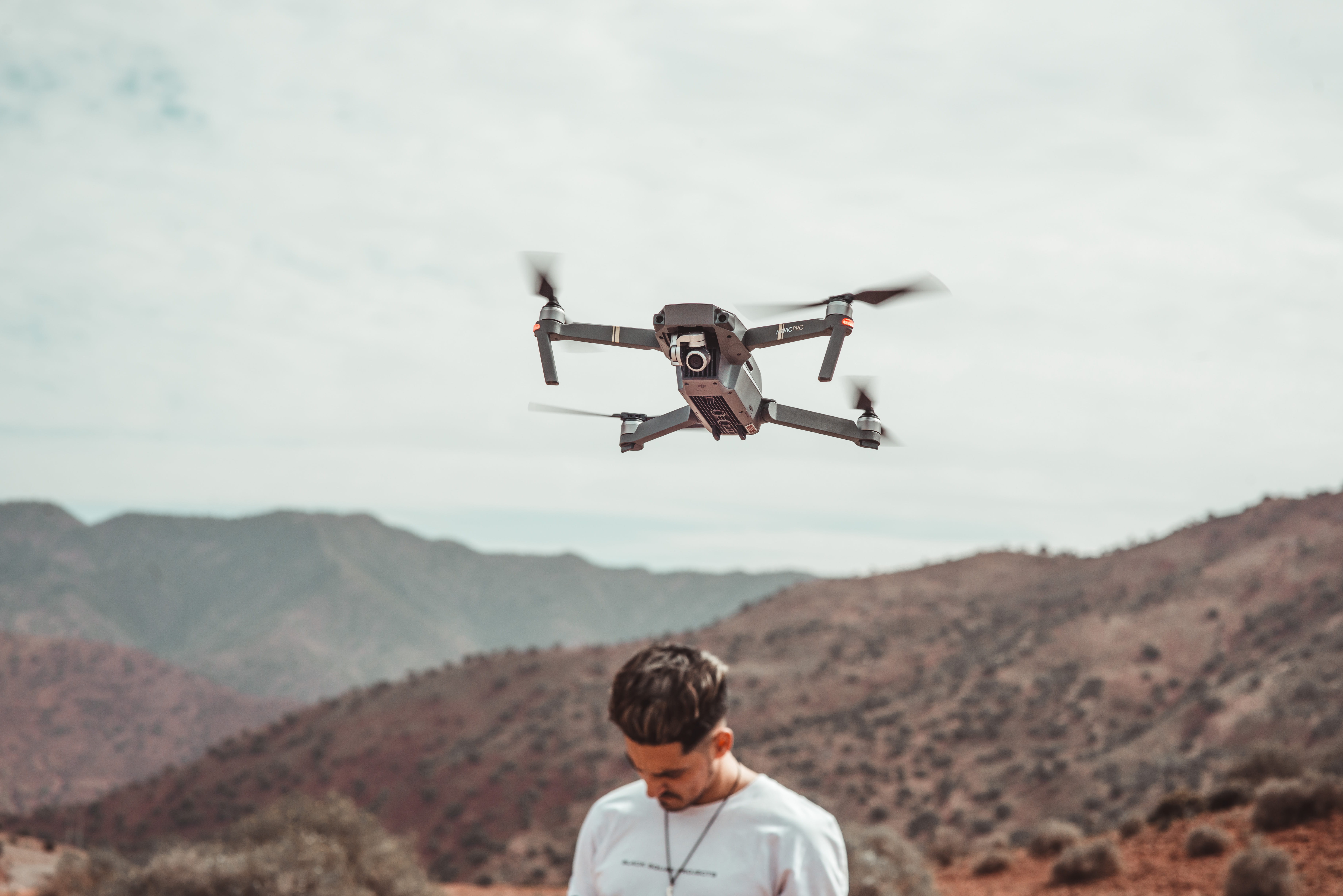 flying, airliner, one person, gliding, air vehicle, person, motion, drone, mountain, 5K, outdoors, airplane, animal, adventure, real people, human, young men, HD Wallpaper