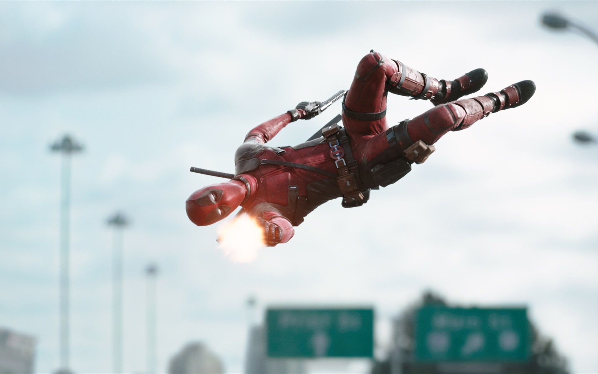 1080P, Movie, Deadpool, Widescreen, 2016, HD Wallpaper