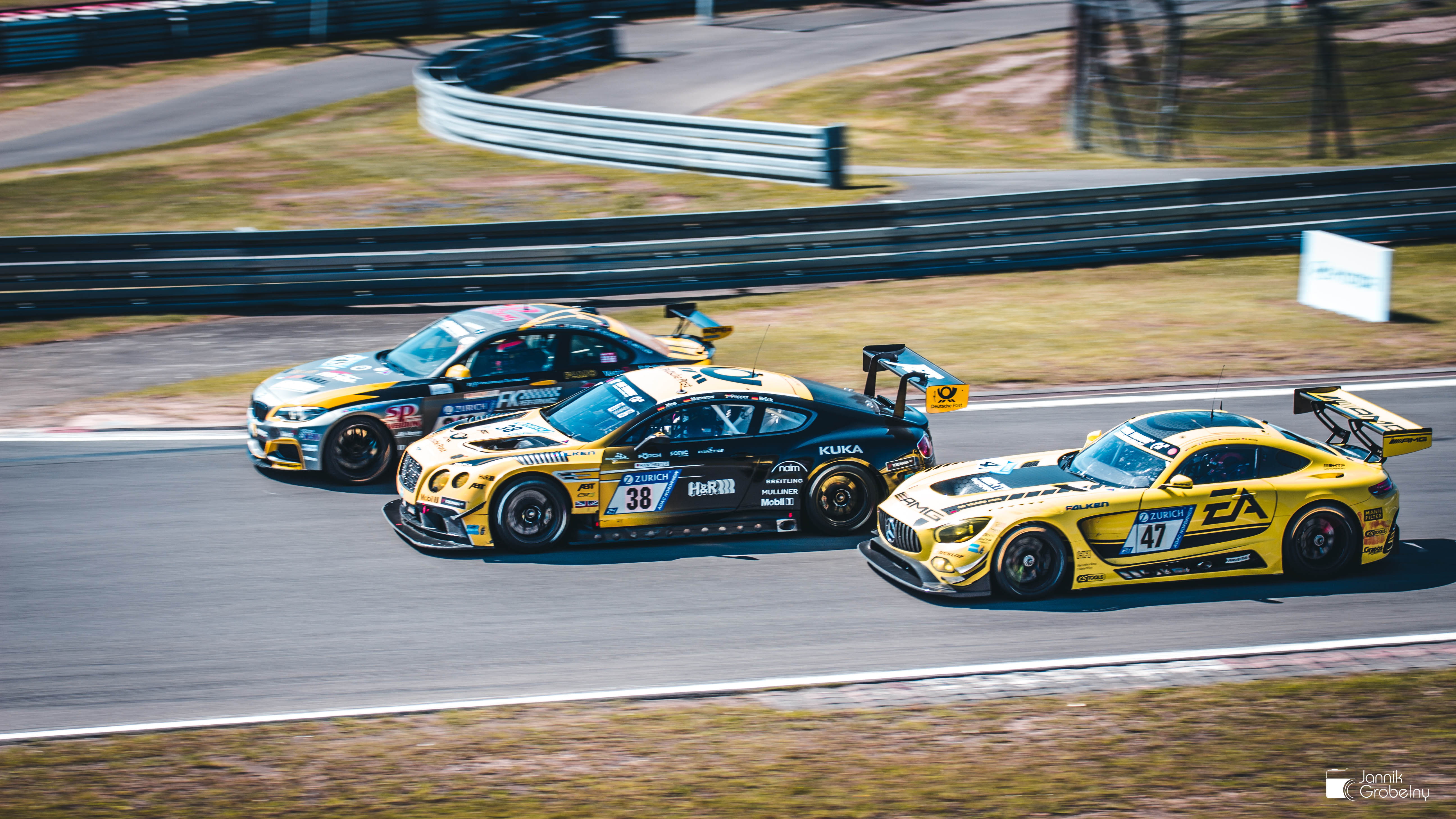 architecture, sport, Mercedes-AMG, number, 5K, car, motorsports, day, mode of transportation, Bentley, yellow, motor vehicle, Nürburgring, outdoors, road, HD Wallpaper