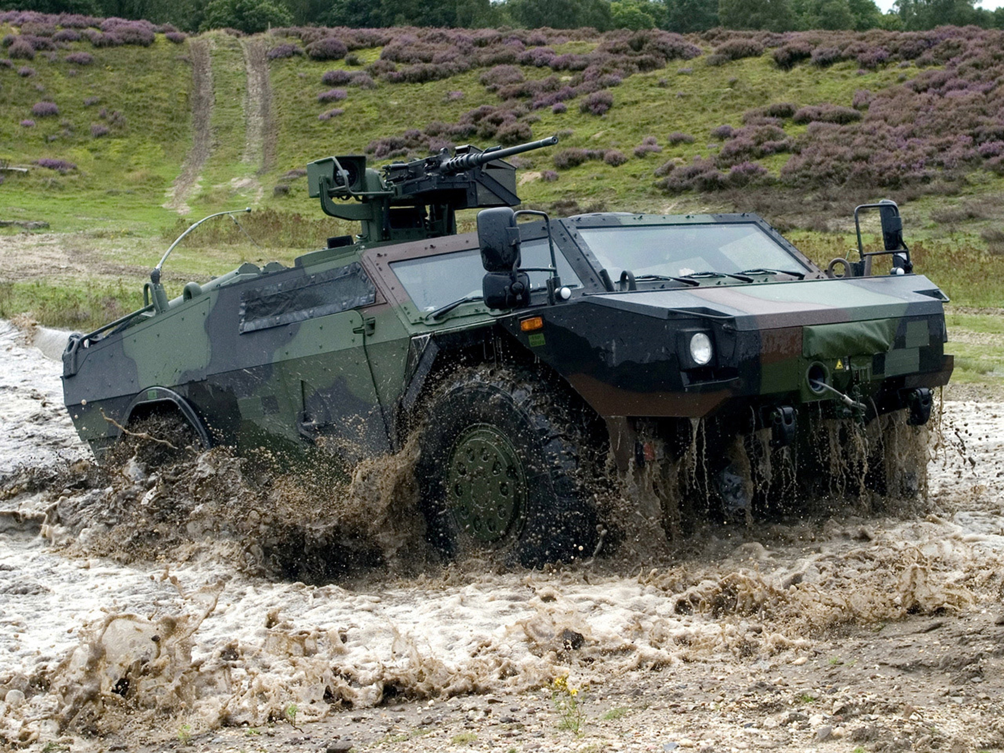 4000x3000, combat, 2001, military, war, nato, army, kmw, fennek, armored, vehicle, 4K, germany, HD Wallpaper