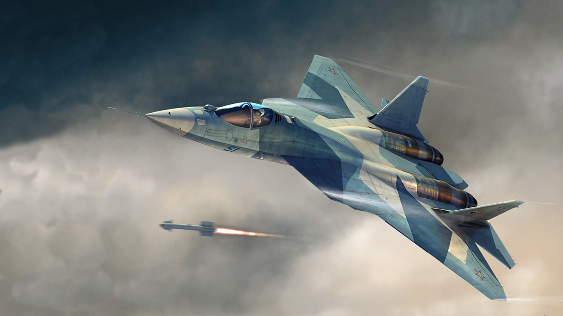 engine, transportation, The Russian air force, white, outdoors, day, power, plane, weapon, air Force, war, above, aggression, PAK FA, missile, mode of transportation, HD Wallpaper