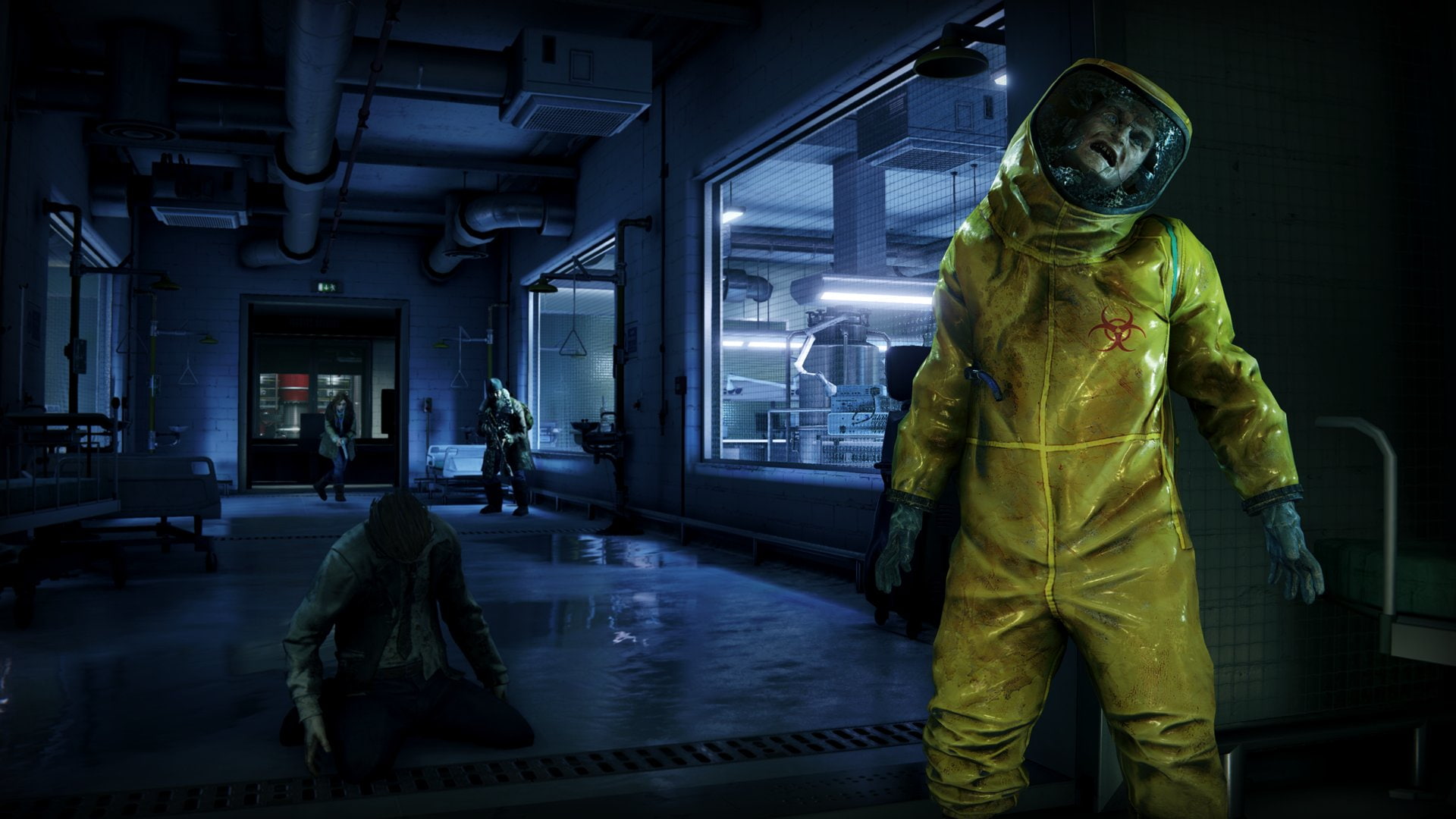 accidents and disasters, night, warning sign, video games, protective workwear, occupation, adult, three quarter length, 1080P, protection, illuminated, HD Wallpaper