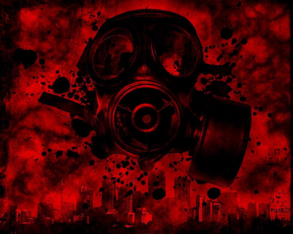480P, gas masks, HD Wallpaper