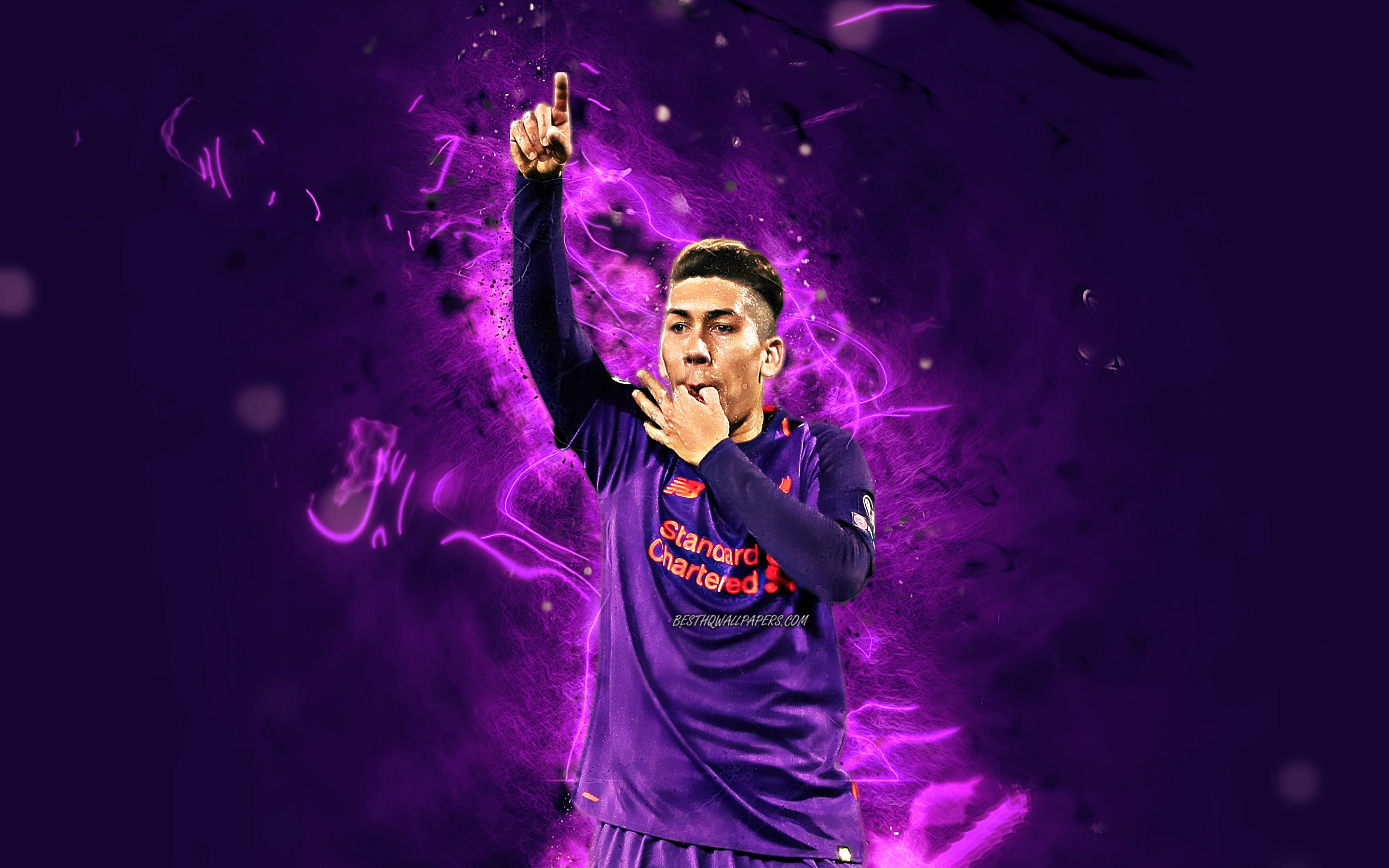 Liverpool F.C., Brazilian, Soccer, Roberto Firmino, 2K, HD Wallpaper