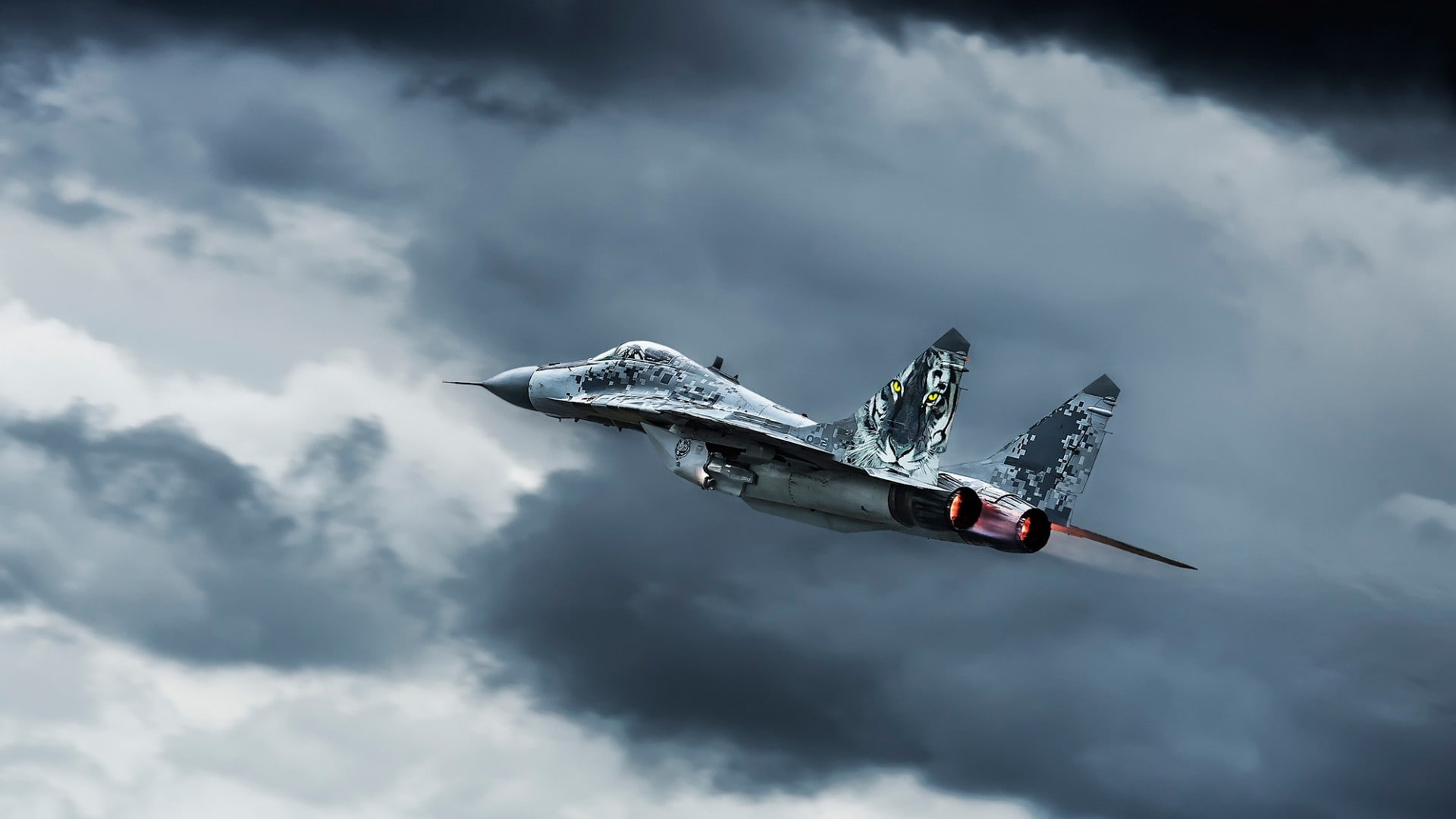 aircraft, mig-29, military aircraft, 1080P, HD Wallpaper