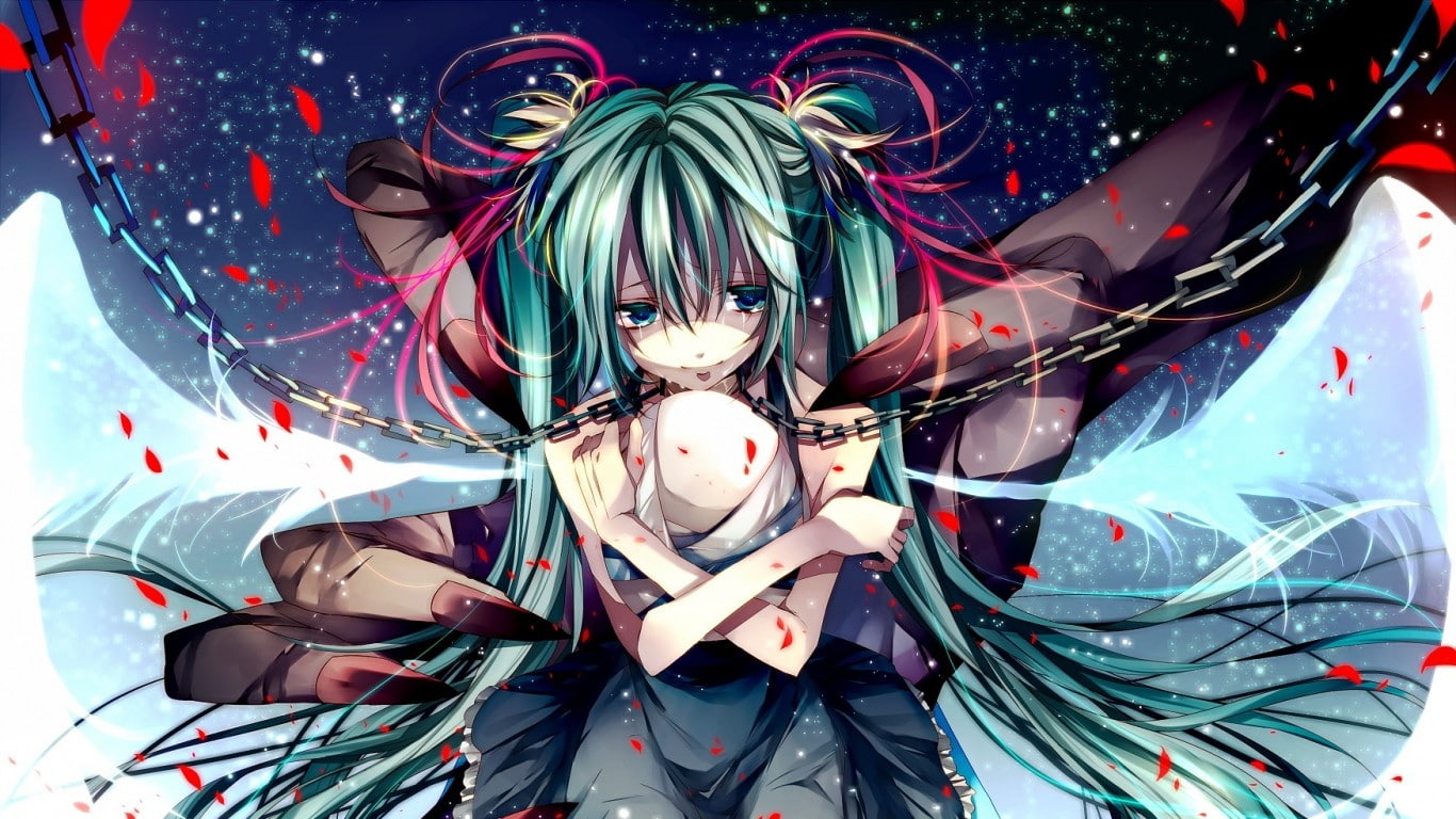 creativity, ribbon, 720P, craft, anime girls, Vocaloid, multi colored, streamer, arts culture and entertainment, indoors, event, no people, day, art and craft, HD Wallpaper