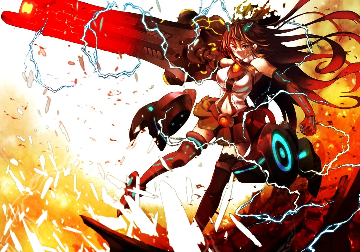 Reiuji Utsuho, Touhou, 480P, HD Wallpaper