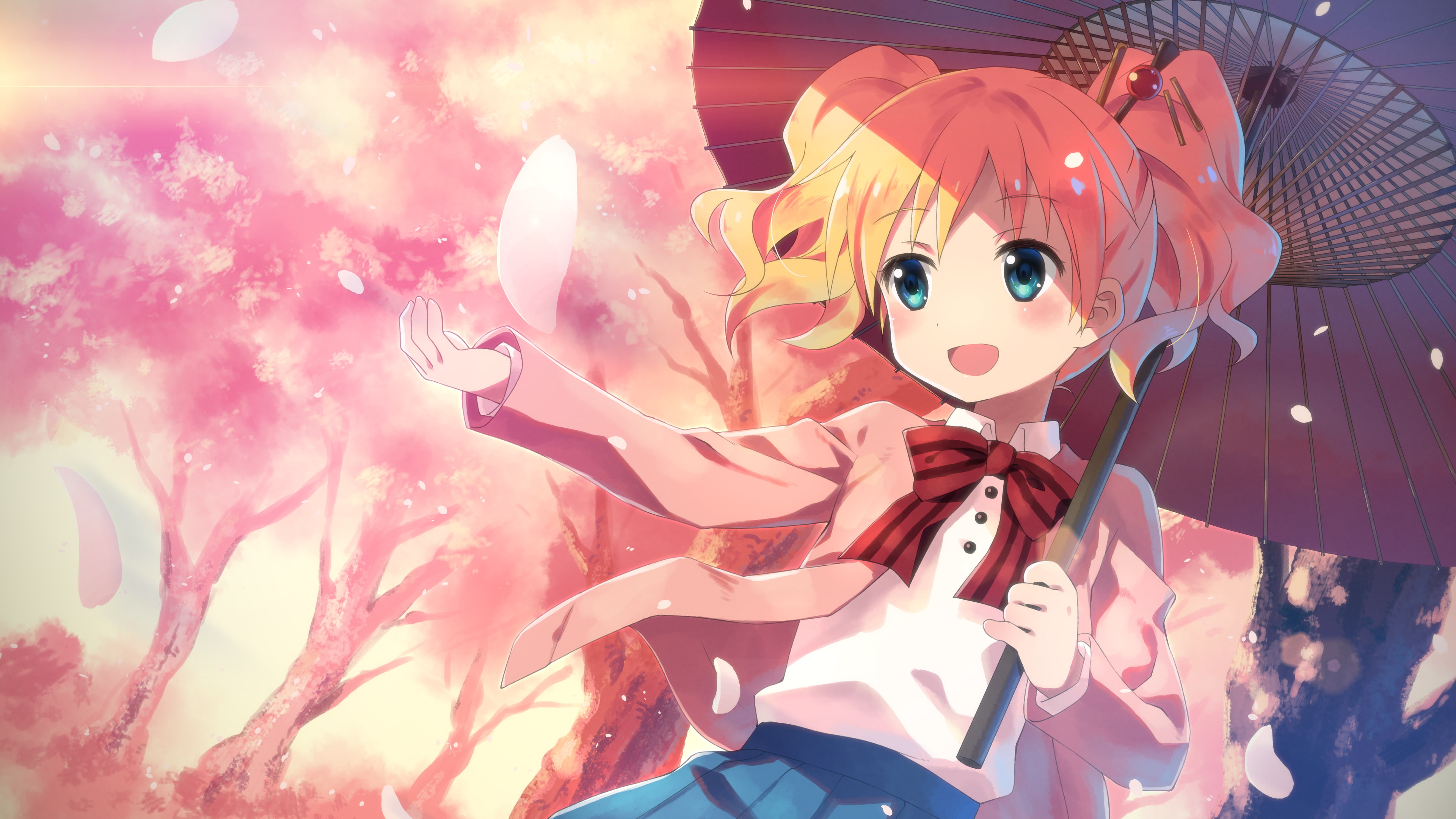 Kiniro Mosaic, Tatsuya Yuuki, 4K, 4K, HD Wallpaper