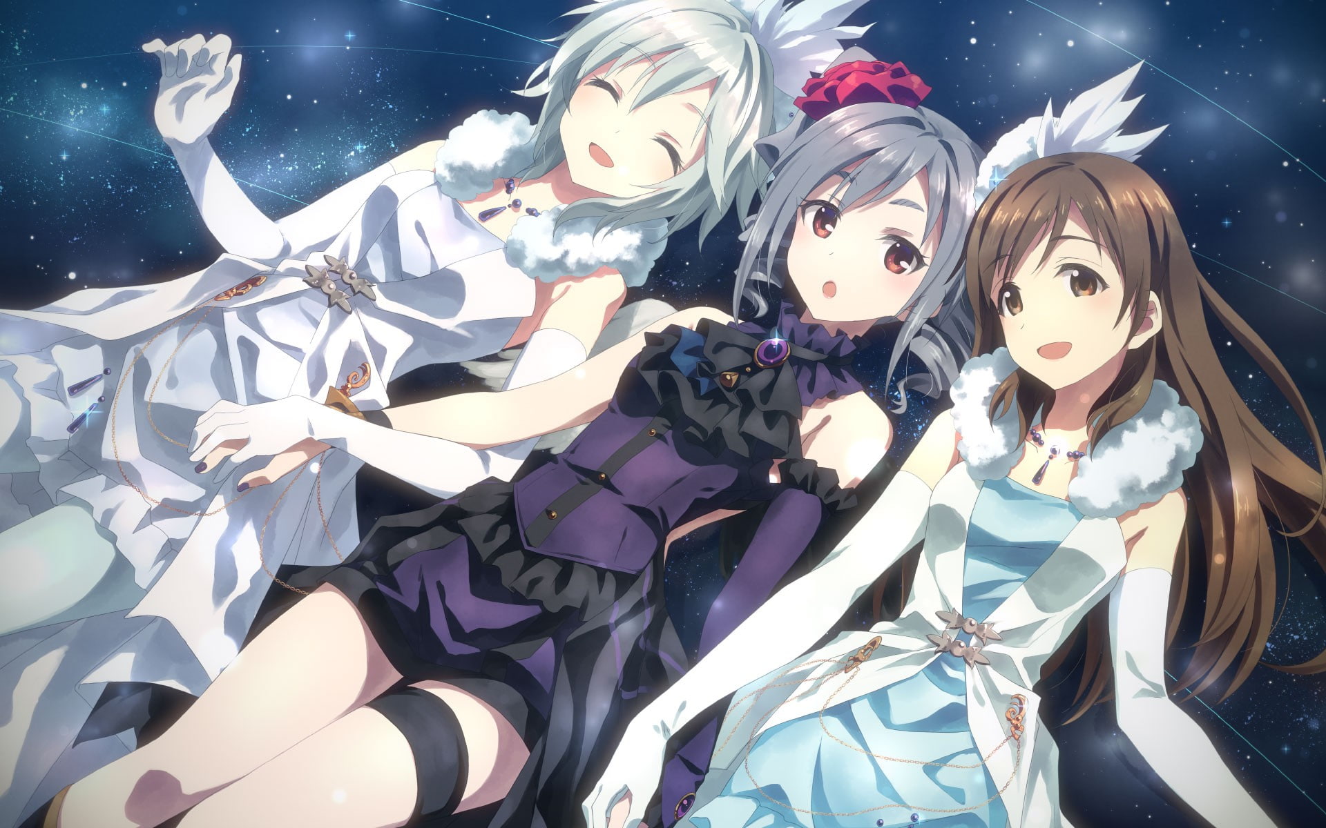 anime, Kanzaki Ranko, anime girls, 1080P, Nitta Minami, Anastasia (Idolmaster), Yuuki Tatsuya, HD Wallpaper