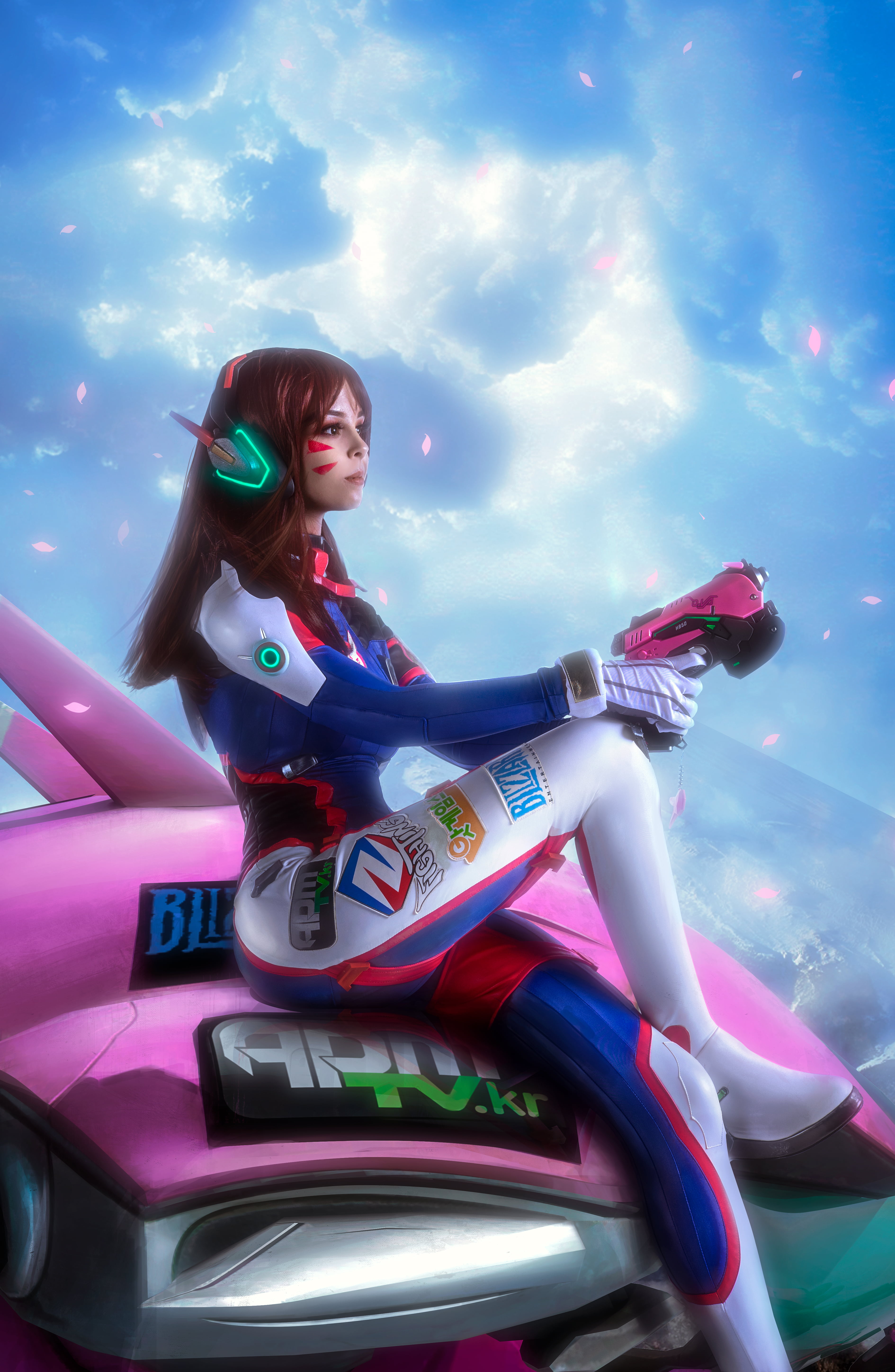 5K, Helly von Valentine, Disharmonica, D.Va (Overwatch), Phone HD Wallpaper